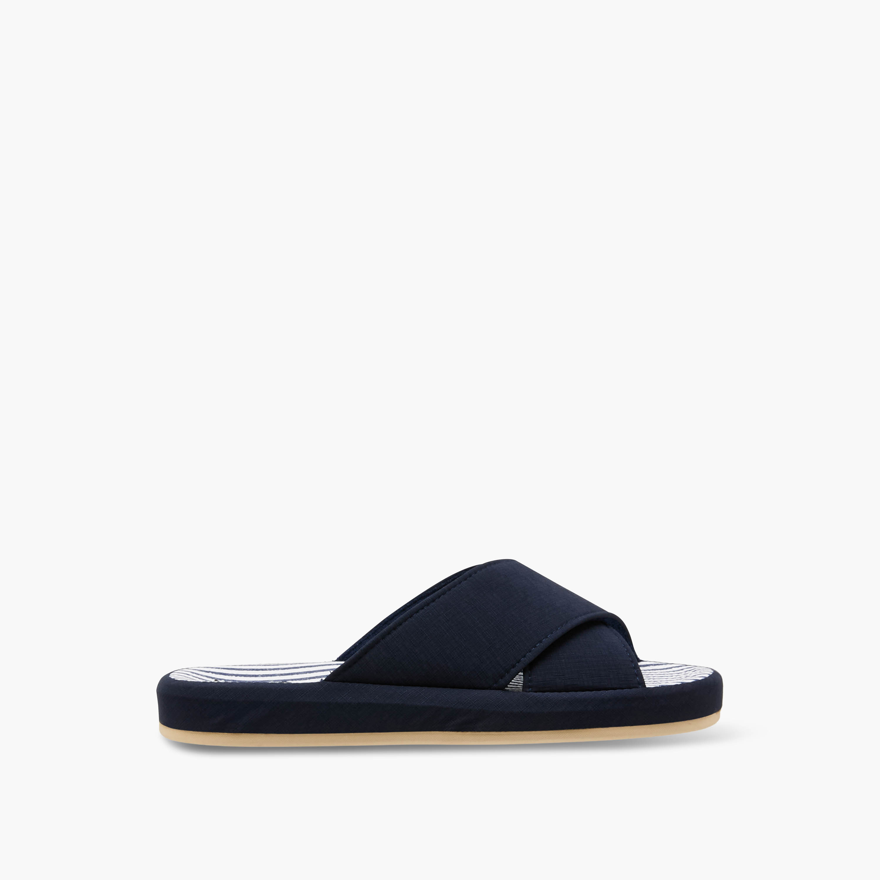 شبشب غرفة نوم بأحزمة متقاطعة للرجال من لو كونفورت-men-shoes-flipflopsandslides-image-2