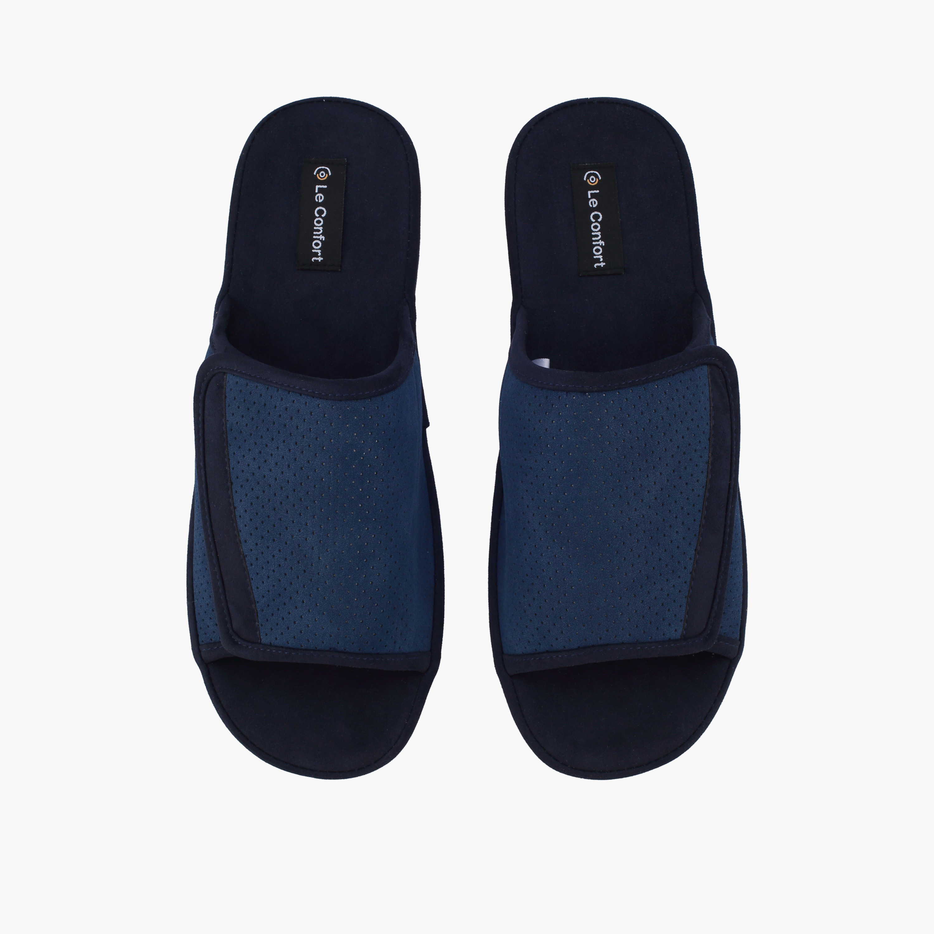 شبشب غرف النوم بارز الملمس للرجال من لو كونفورت-men-shoes-flipflopsandslides-image-1