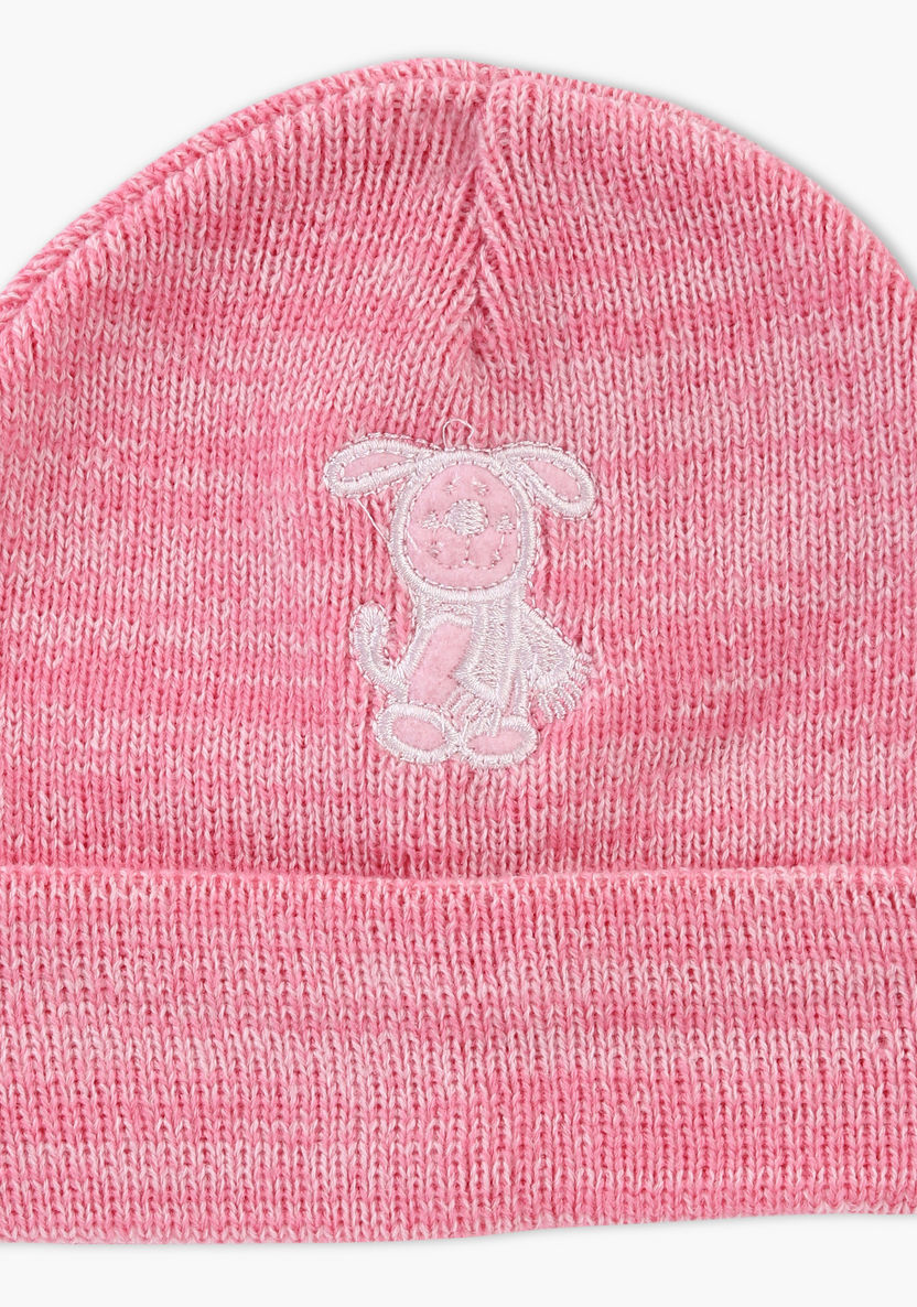 Juniors Embroidered Beanie Cap-Caps-image-0