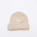 Juniors Textured Beanie Cap with Embroidery-Winter Accessories-thumbnail-0