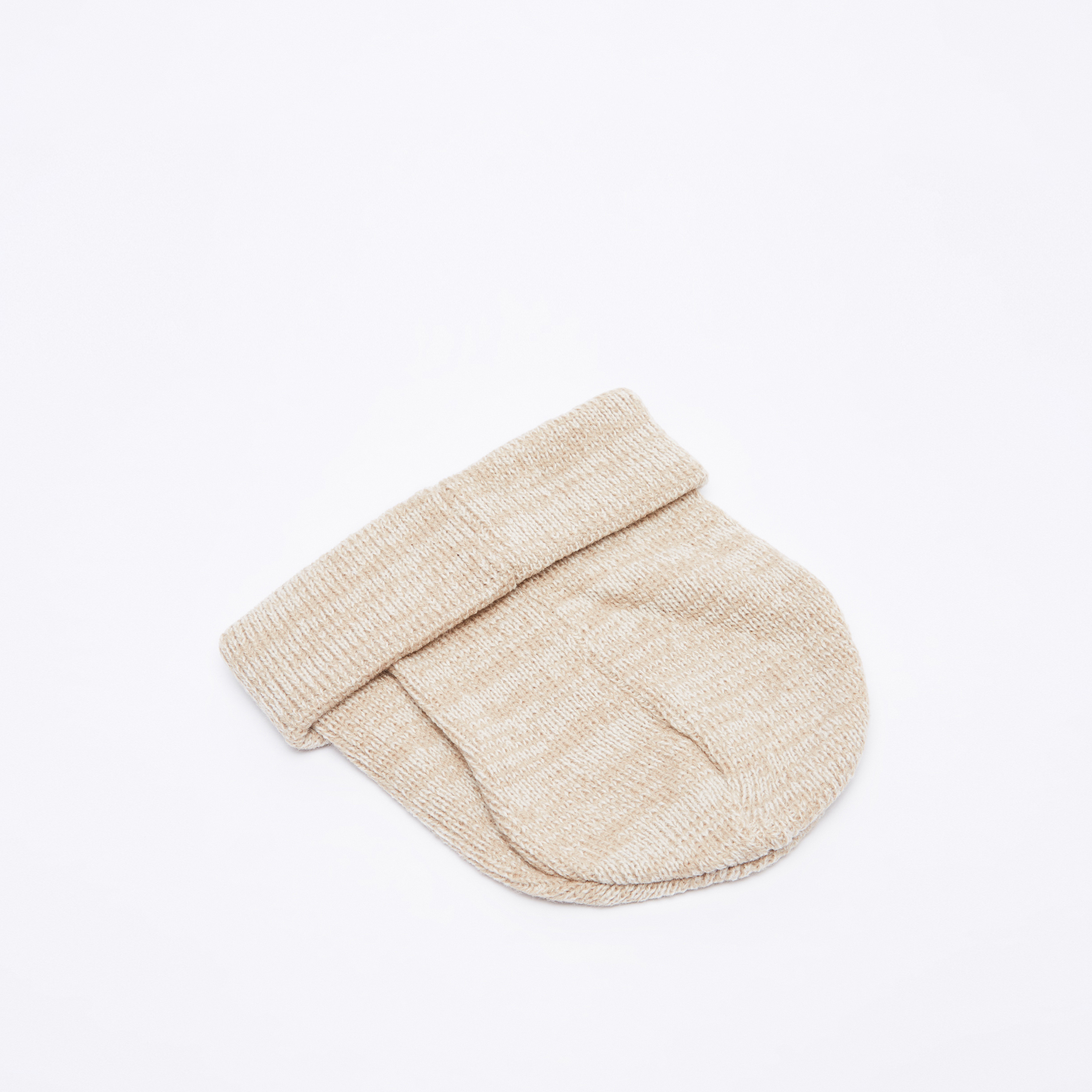 Juniors Textured Beanie Cap with Embroidery-baby-boys-accessories-caps-image-2