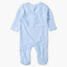 Juniors Embroidered Closed Feet Sleepsuit with Button Closure-Sleepsuits-thumbnail-1