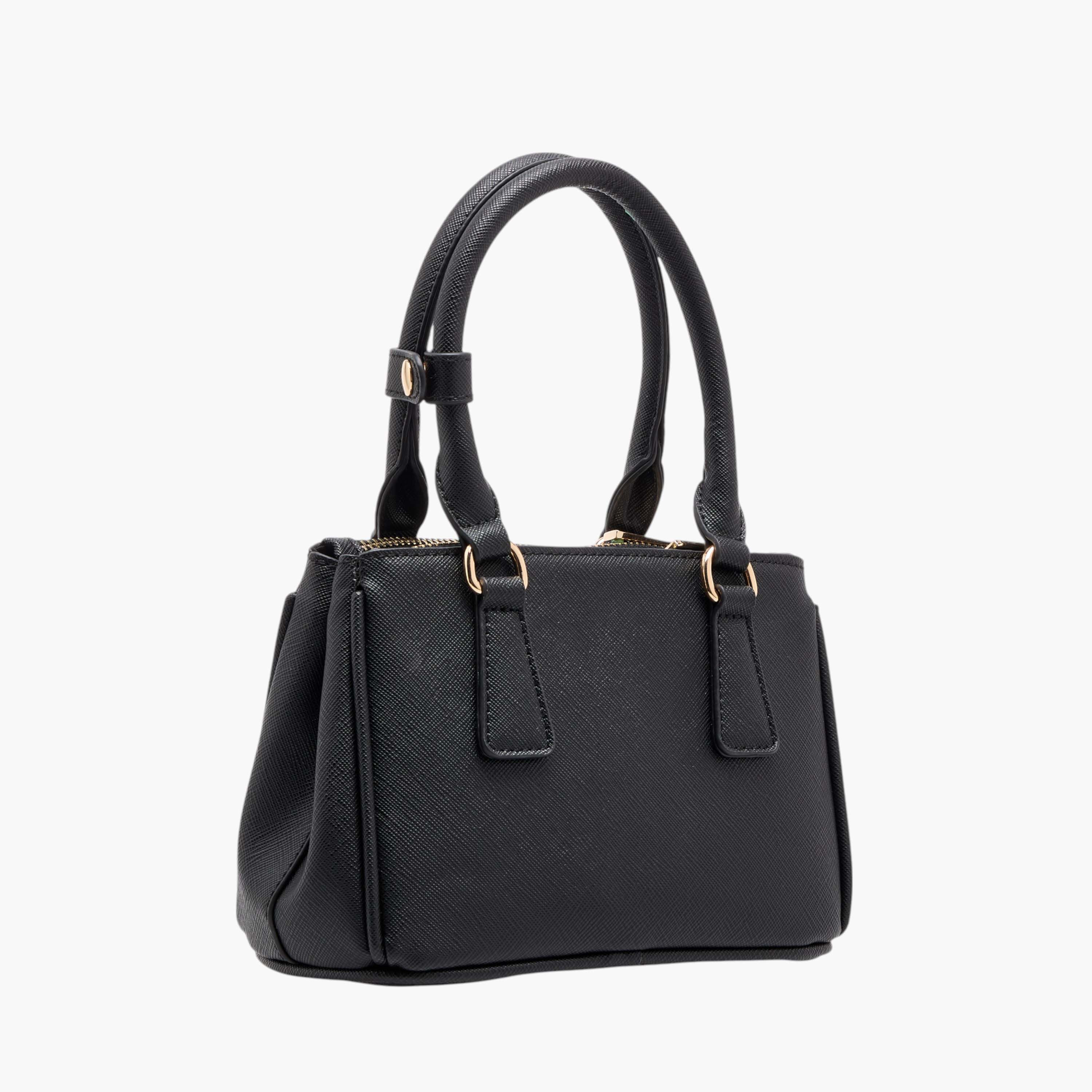 Flora Bella Textured Crossbody Bag with Detachable Strap and Zip Closure-women-bagsandwallets-handbags-image-3
