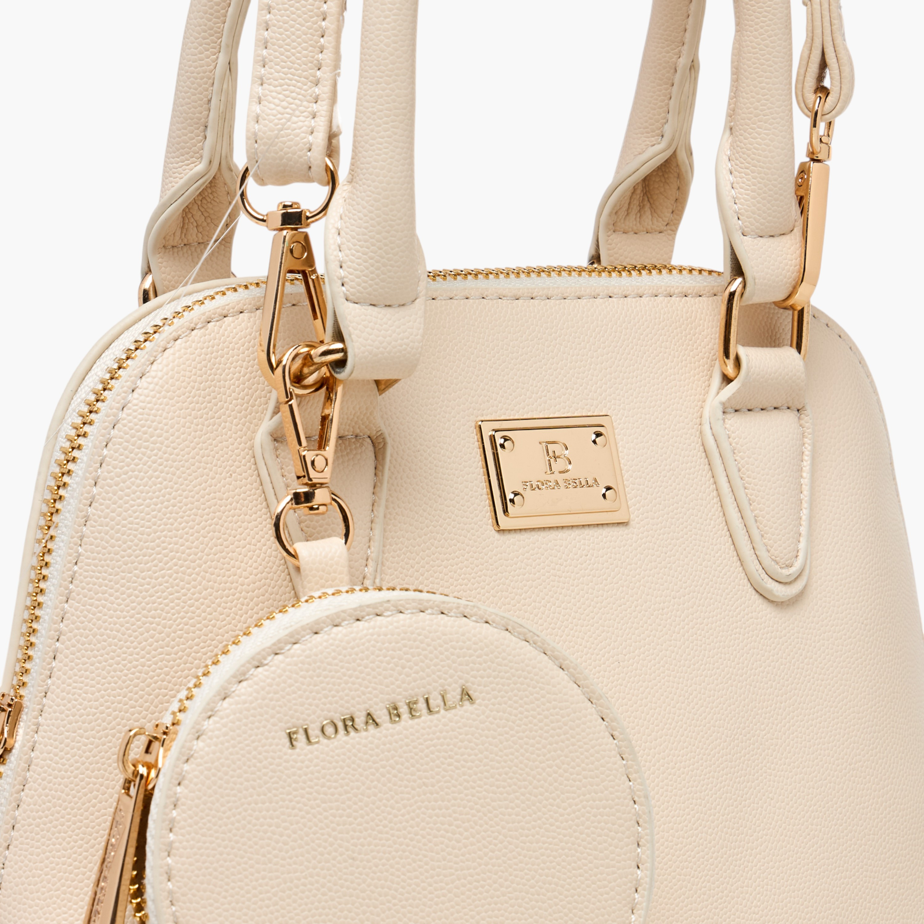 Flora Bella Solid Tote Bag with Double Handle and Detachable Coin Pouch-women-bagsandwallets-handbags-image-6