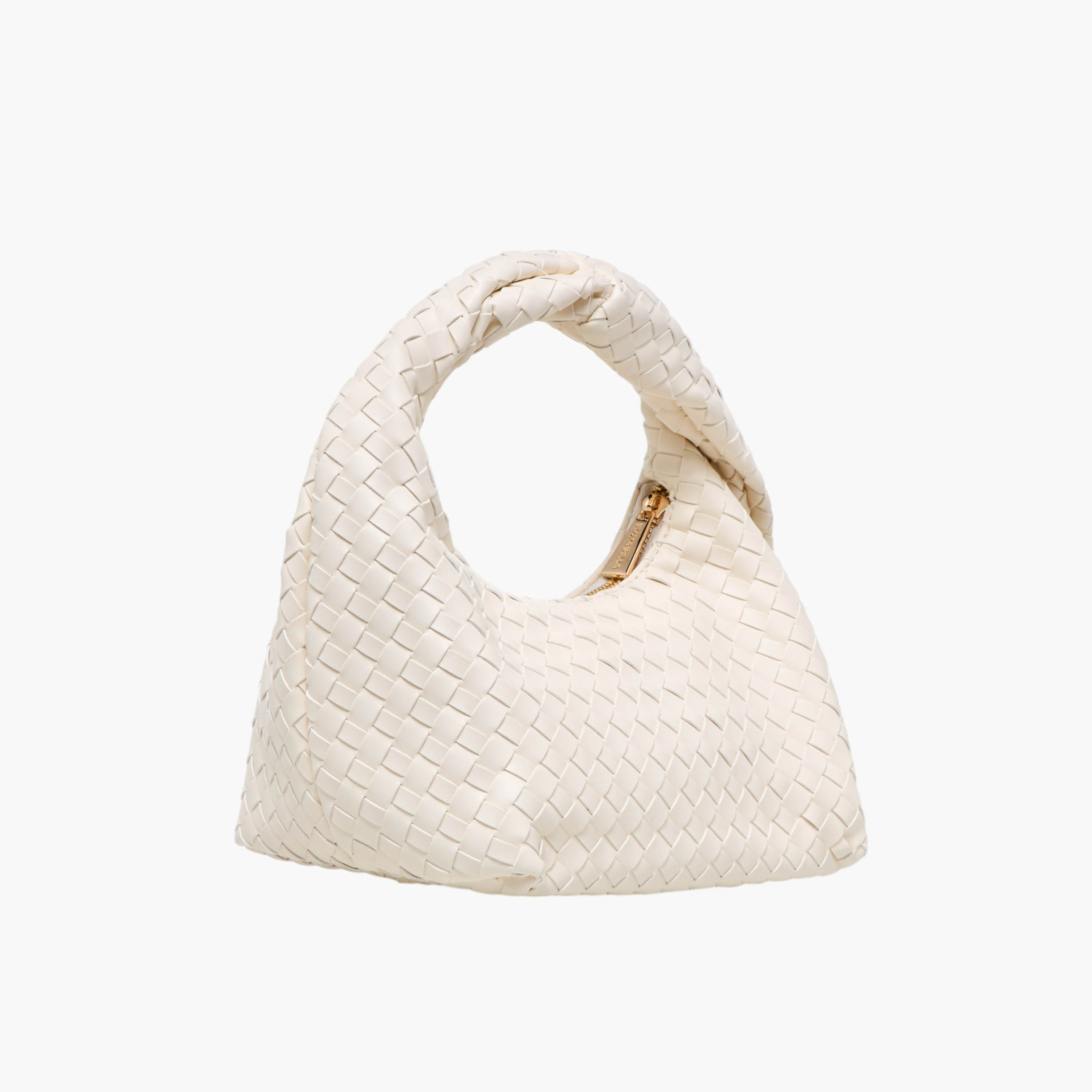 شنطة هوبو مضفرة بمقبض وسحاب إغلاق من فلورا بيلا-women-bagsandwallets-handbags-image-4