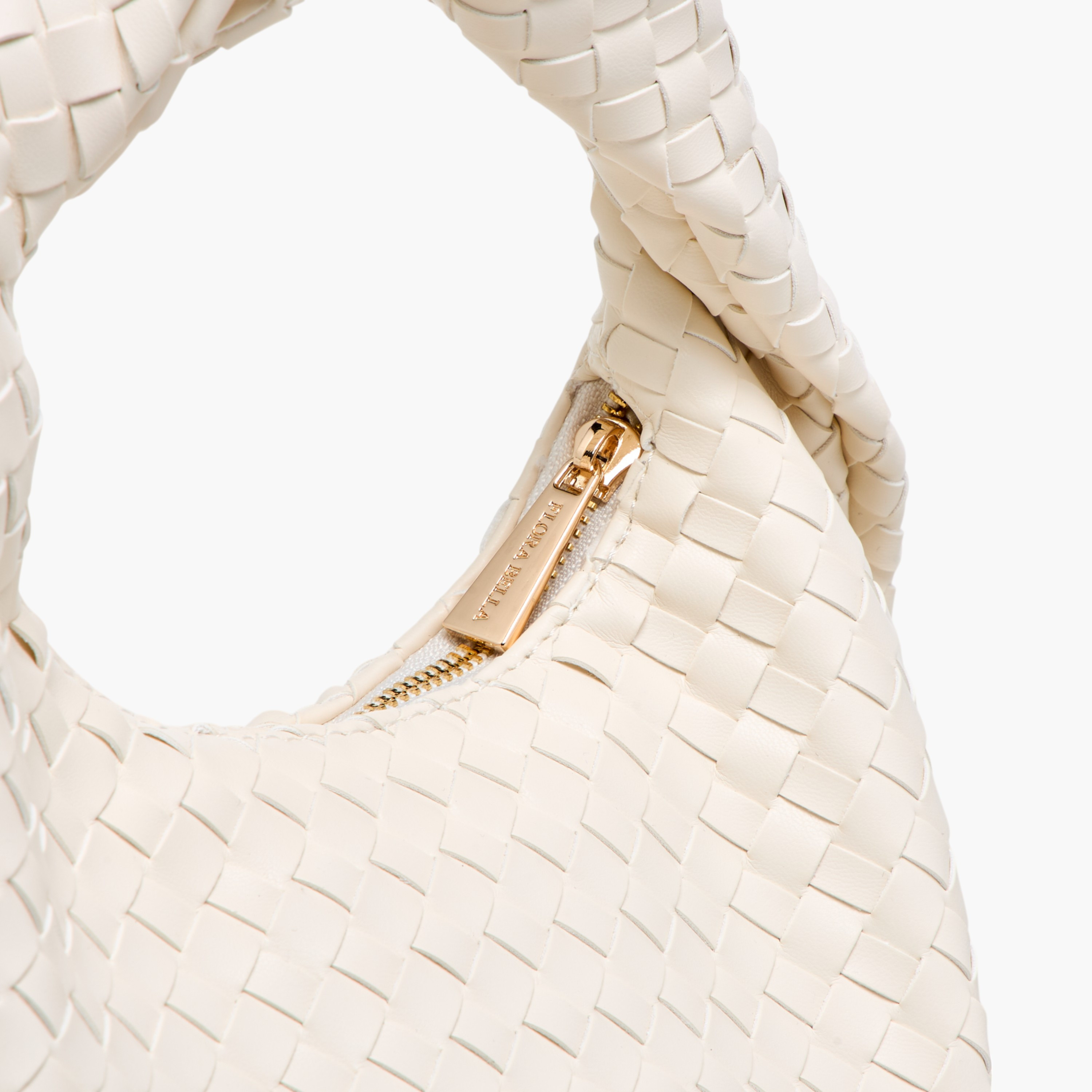شنطة هوبو مضفرة بمقبض وسحاب إغلاق من فلورا بيلا-women-bagsandwallets-handbags-image-6