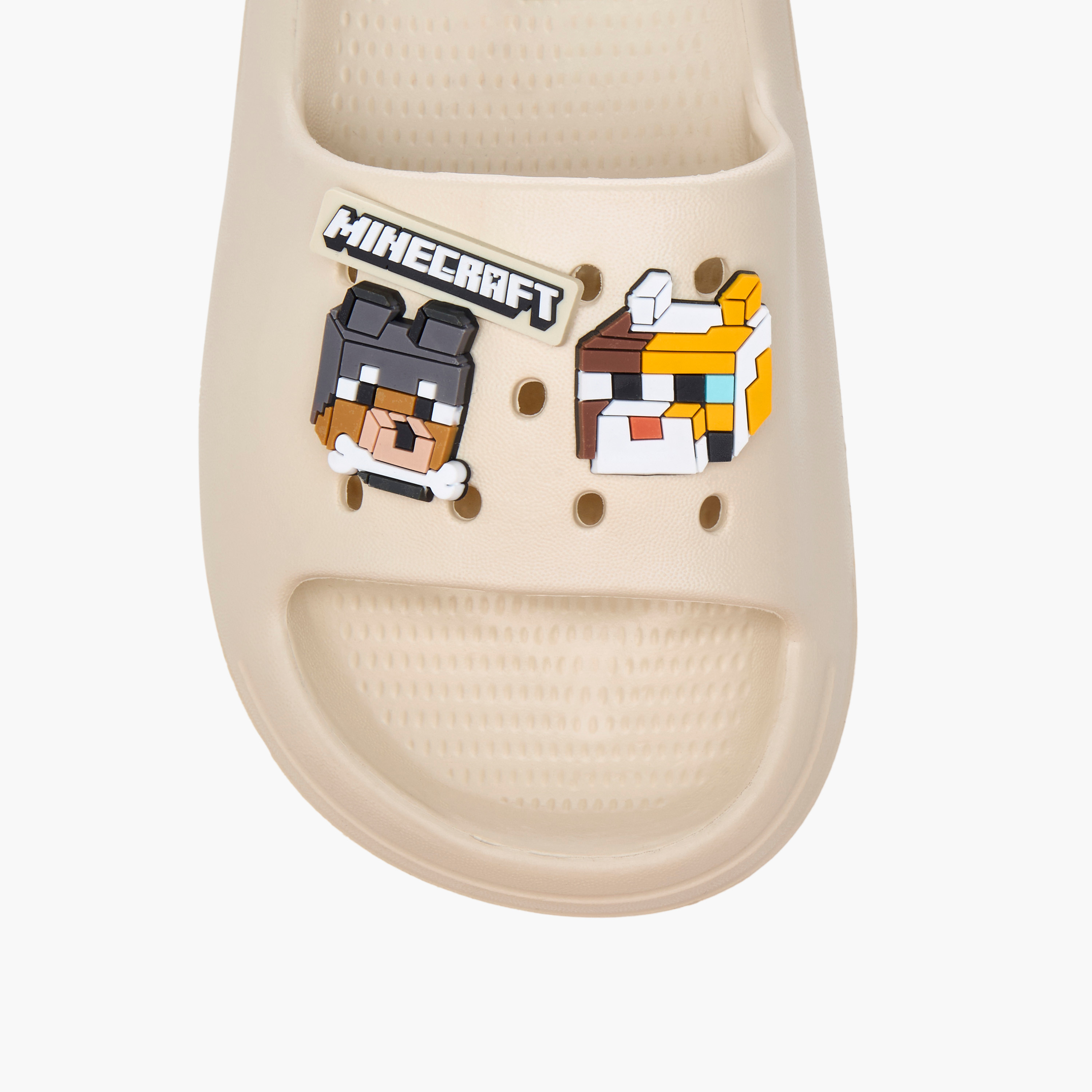 شبشب سهل الارتداء بطبعات ماينكرافت-boys-shoes-flipflopsandslides-image-3