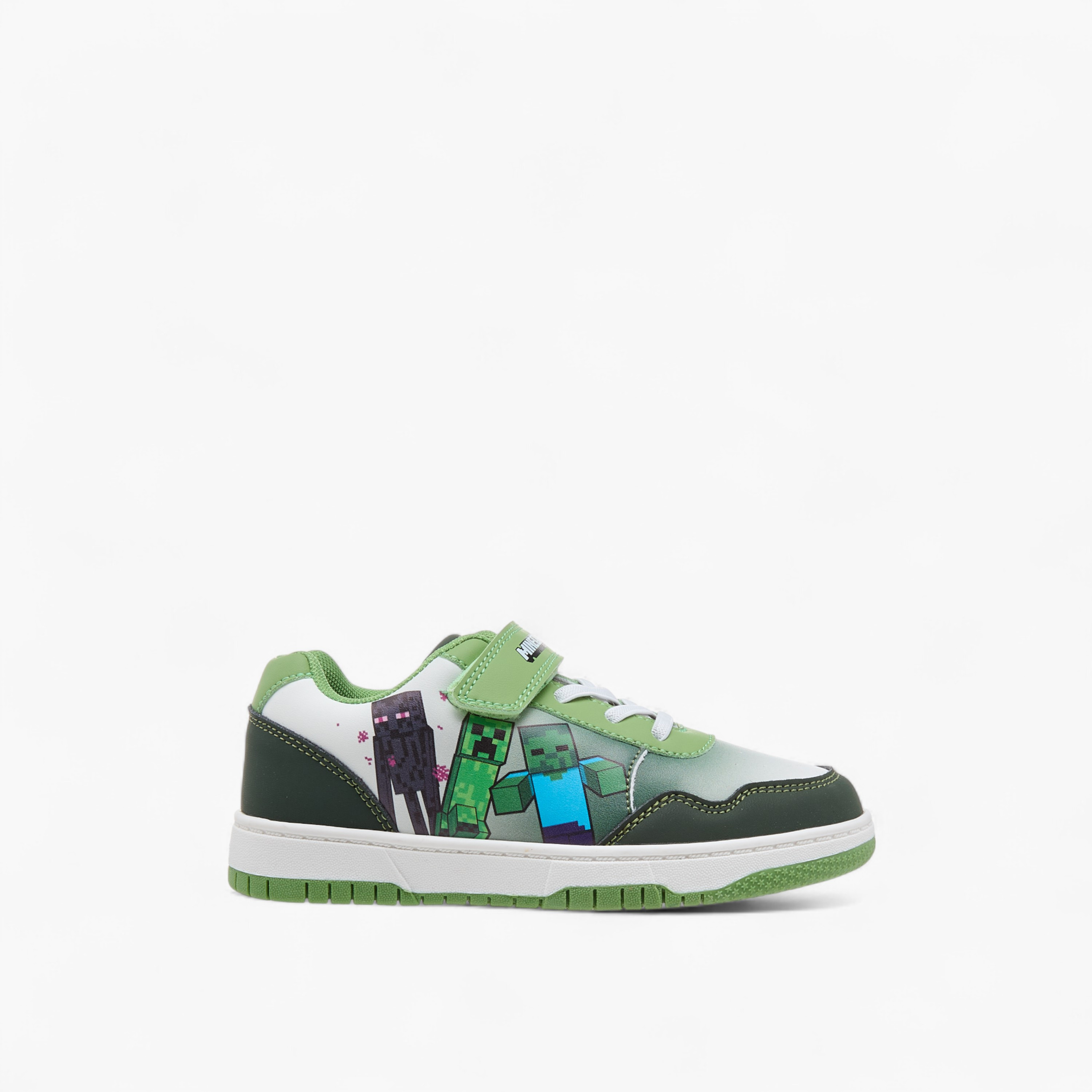 حذاء سنيكرز بشريط إغلاق وطبعات من ماينكرافت-boys-shoes-sneakers-image-3