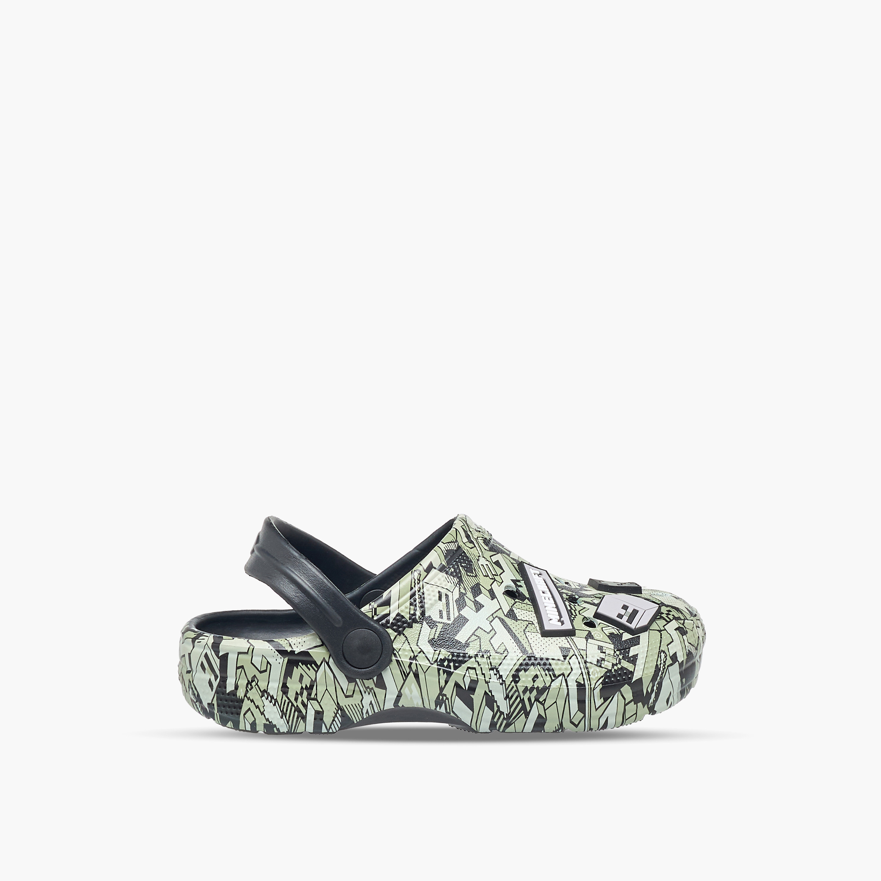 Minecraft Boys Backstrap Clogs-boys-shoes-flipflopsandslides-image-2