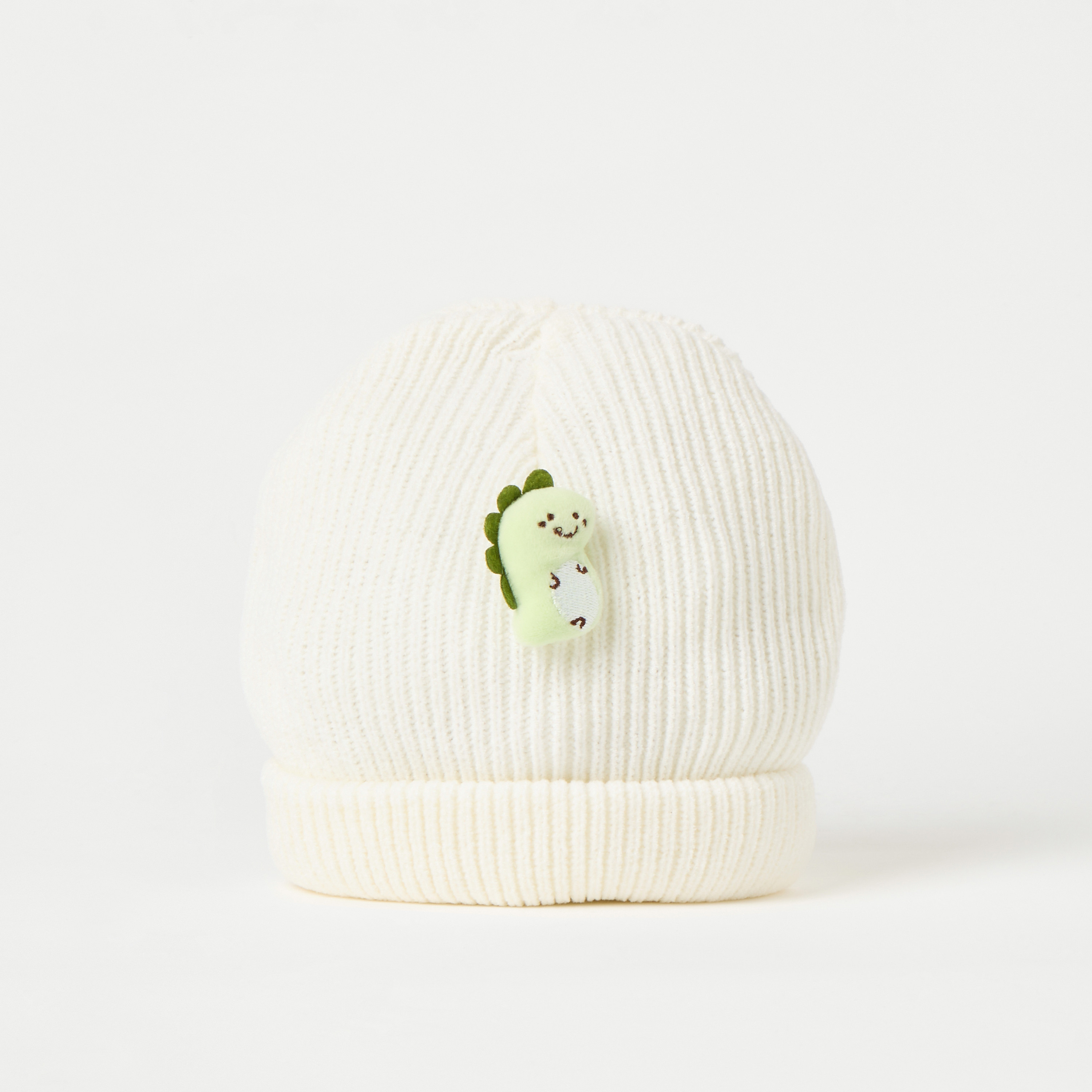 طقم وشاح وقبعة شنيل بزخارف ديناصور من جونيورز-baby-boys-accessories-caps-image-2