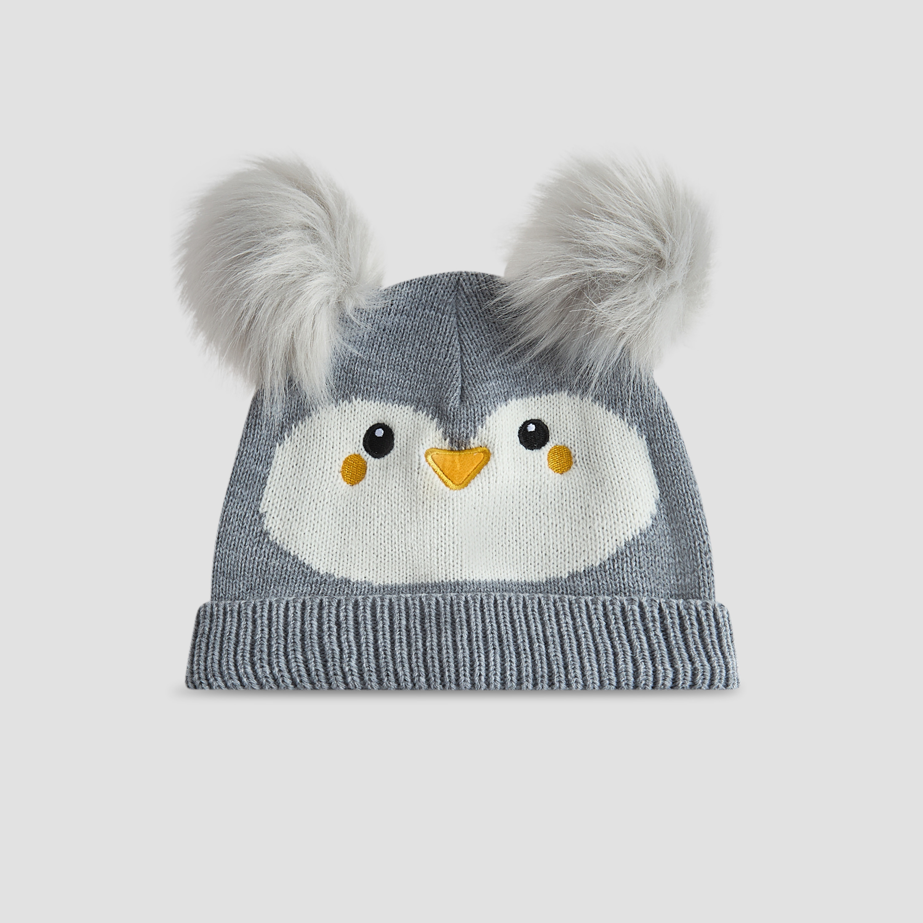قبعة بطريق بتزيينات بوم بوم من جونيورز-baby-boys-accessories-caps-image-1