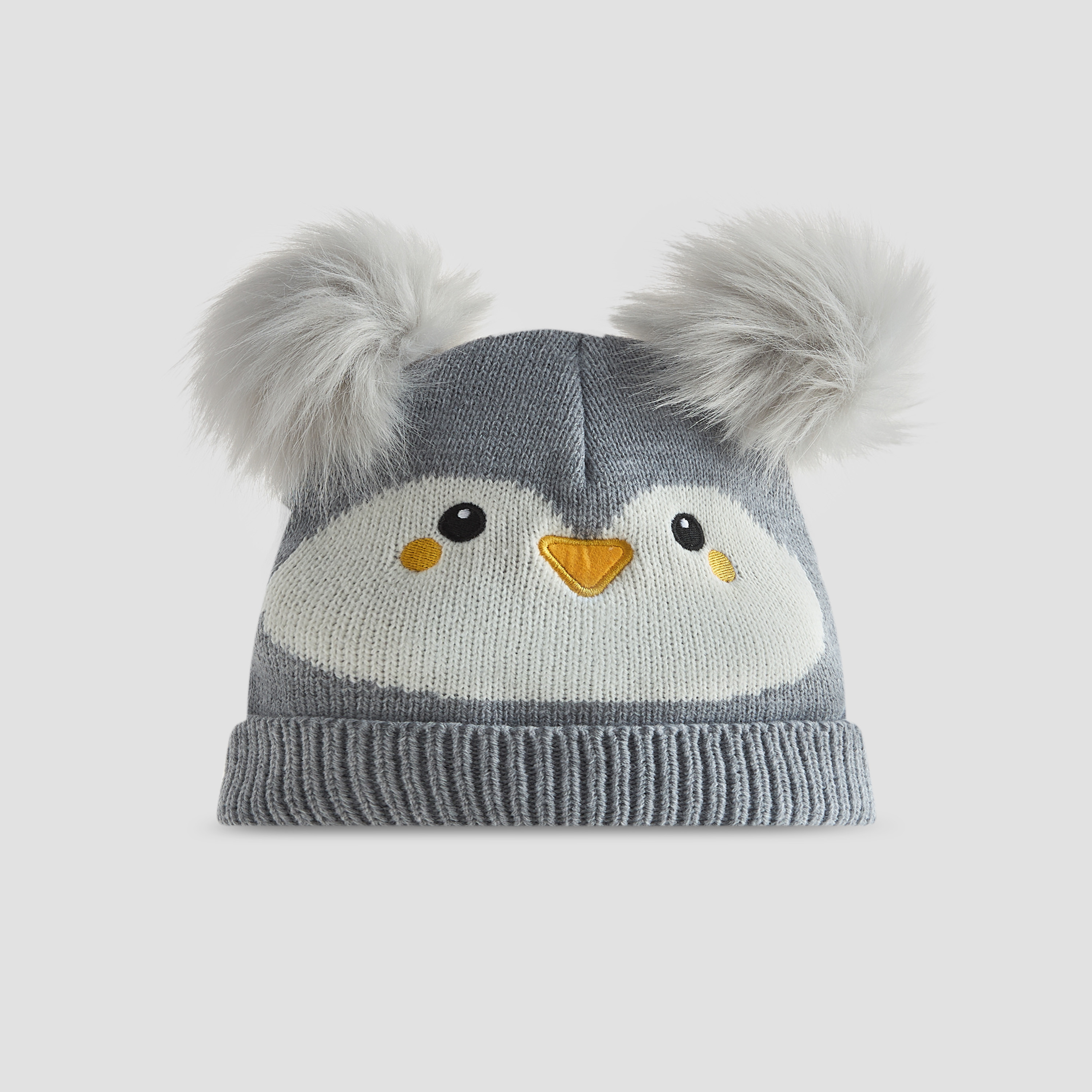 قبعة بطريق بتزيينات بوم بوم من جونيورز-baby-boys-accessories-caps-image-2