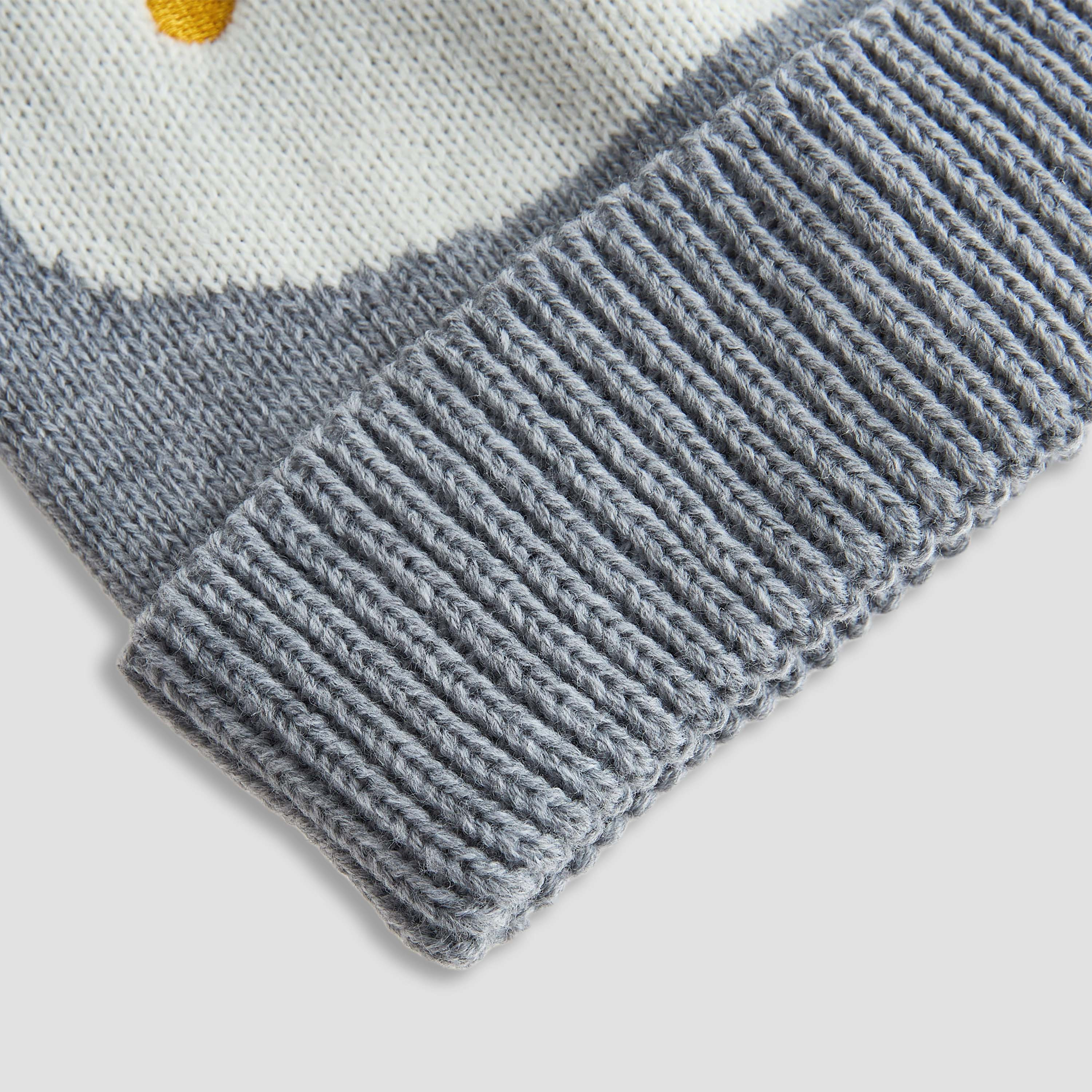قبعة بطريق بتزيينات بوم بوم من جونيورز-baby-boys-accessories-caps-image-5
