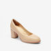 Le Confort Solid Pumps with Block Heels-Women%27s Heel Shoes-thumbnail-0