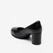 Le Confort Solid Pumps with Block Heels-Women%27s Heel Shoes-thumbnailMobile-1