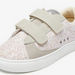 Little Missy Glittery Sneakers with Hook and Loop Closure-Girl%27s Sneakers-thumbnailMobile-3
