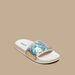 Aqua Quilted Slip-On Slides-Girl%27s Flip Flops & Beach Slippers-thumbnail-1