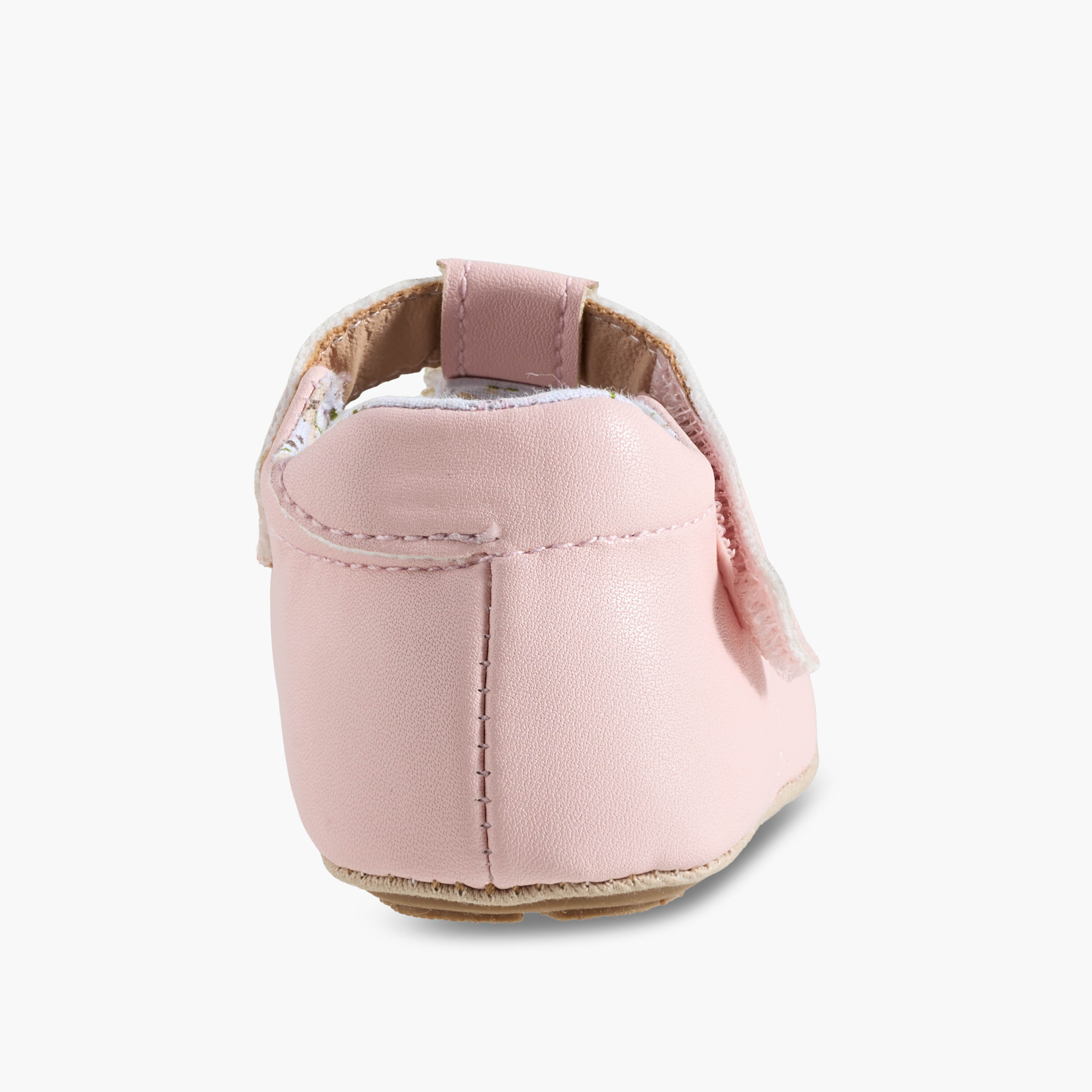 Barefeet Booties with Hook & Loop Closure-baby-girls-shoes-booties-image-6