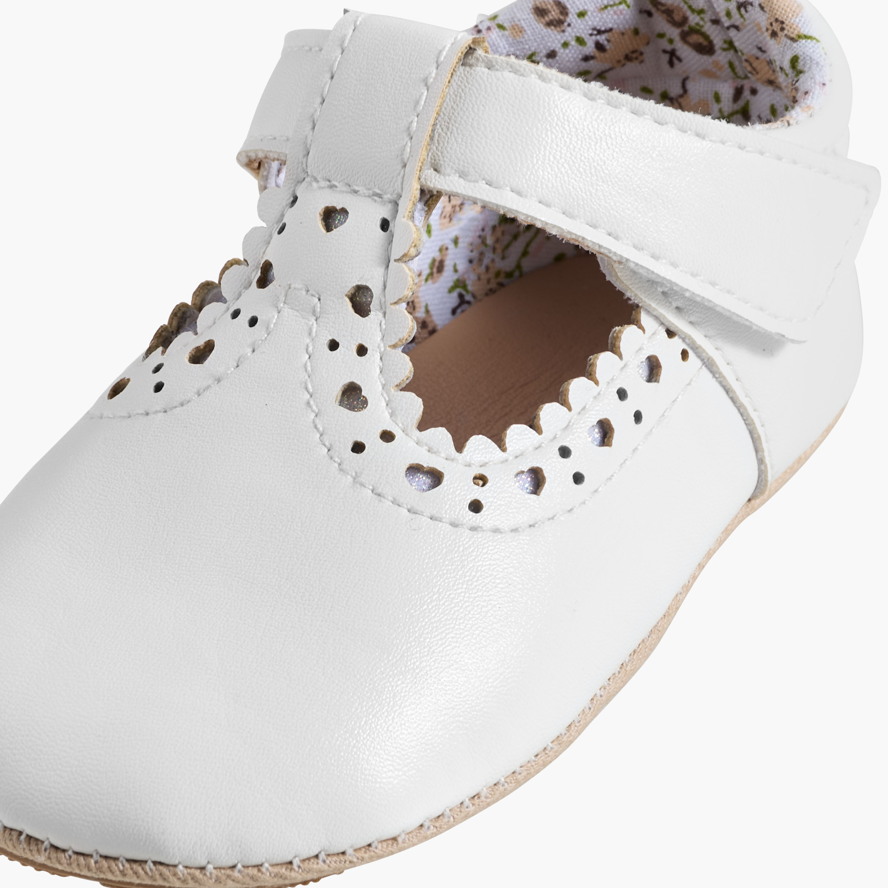 أبوات بشريط إغلاق لاصق من بيرفيت-baby-girls-shoes-booties-image-2