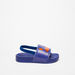 Aqua Crab Print Slip-On Slingback Slides-Boy%27s Flip Flops & Beach Slippers-thumbnail-2