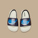 Aqua Whale Print Slip-On Slingback Slides-Boy%27s Flip Flops & Beach Slippers-thumbnail-0