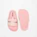 Aqua Unicorn Applique Slip-On Slide Slippers with Elastic Strap-Girl%27s Flip Flops & Beach Slippers-thumbnail-4