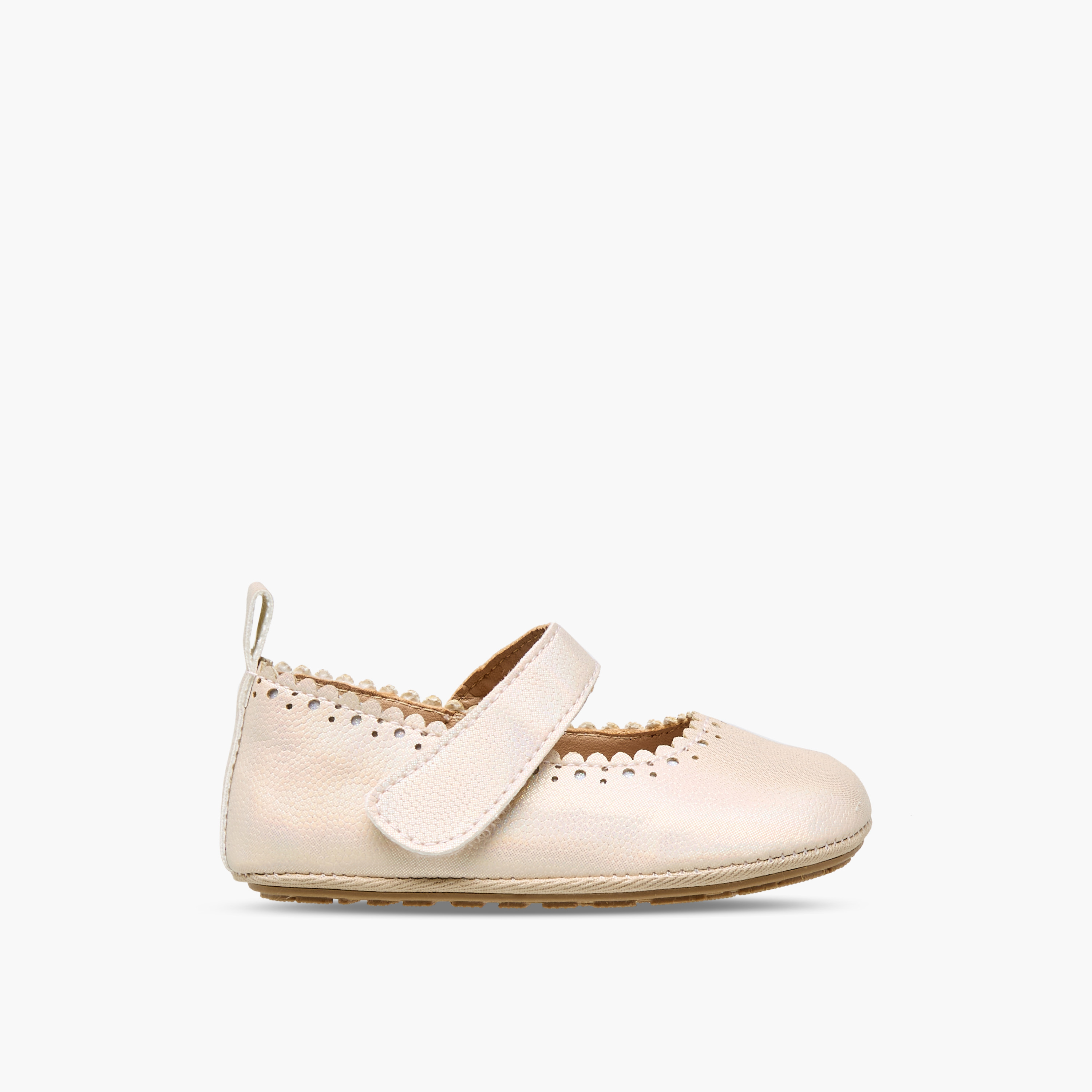 Barefeet Booties with Hook & Loop Closure-baby-girls-shoes-booties-image-3