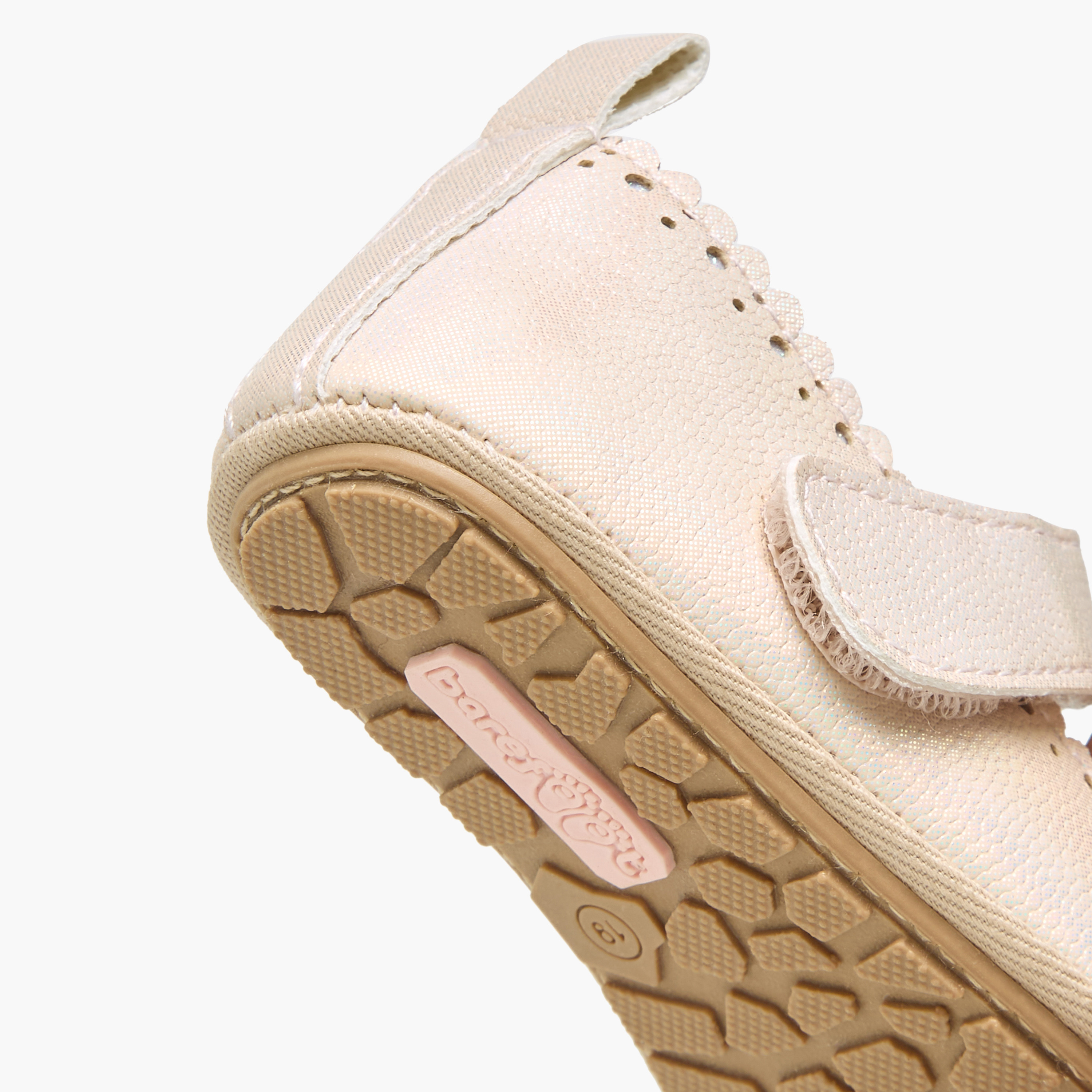 Barefeet Booties with Hook & Loop Closure-baby-girls-shoes-booties-image-5