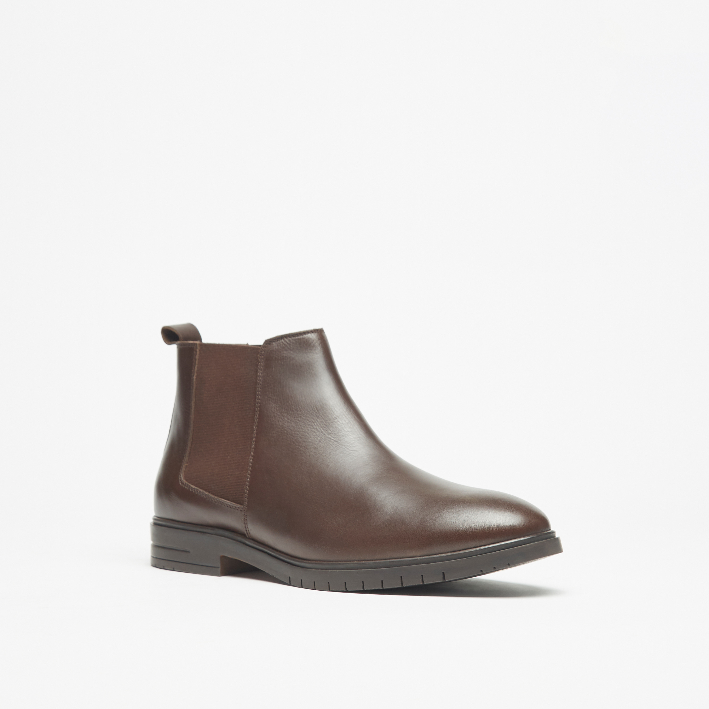 Solid Slip-On Chelsea Boots with Pull Tabs-men-shoes-boots-image-6