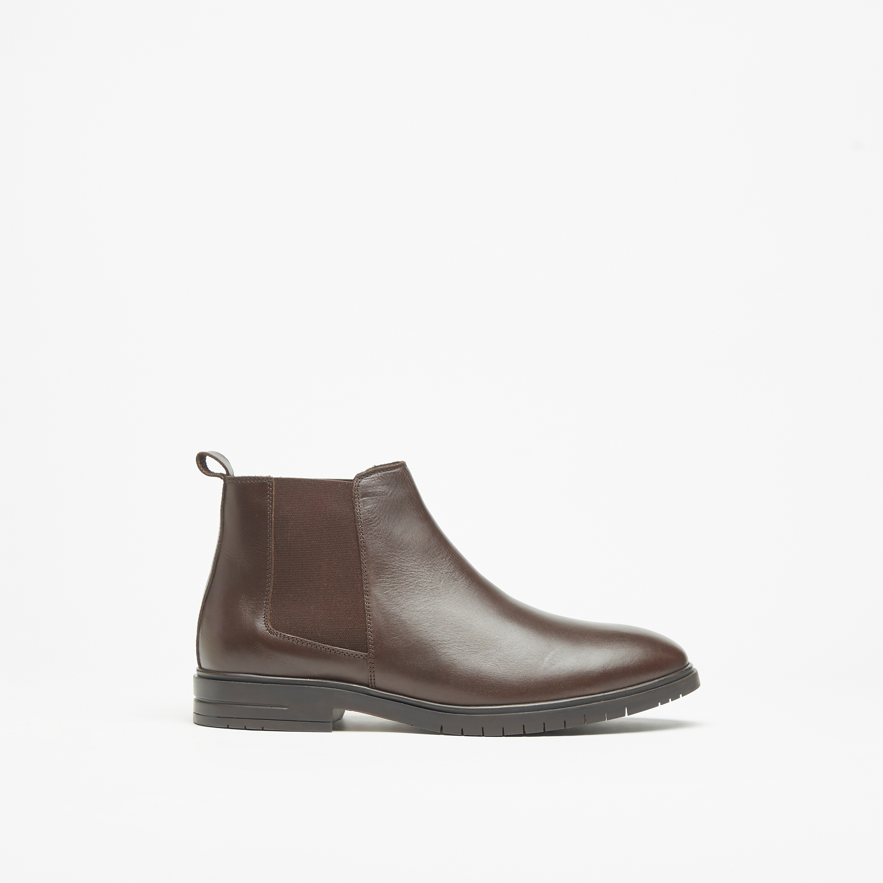 Solid Slip-On Chelsea Boots with Pull Tabs-men-shoes-boots-image-8