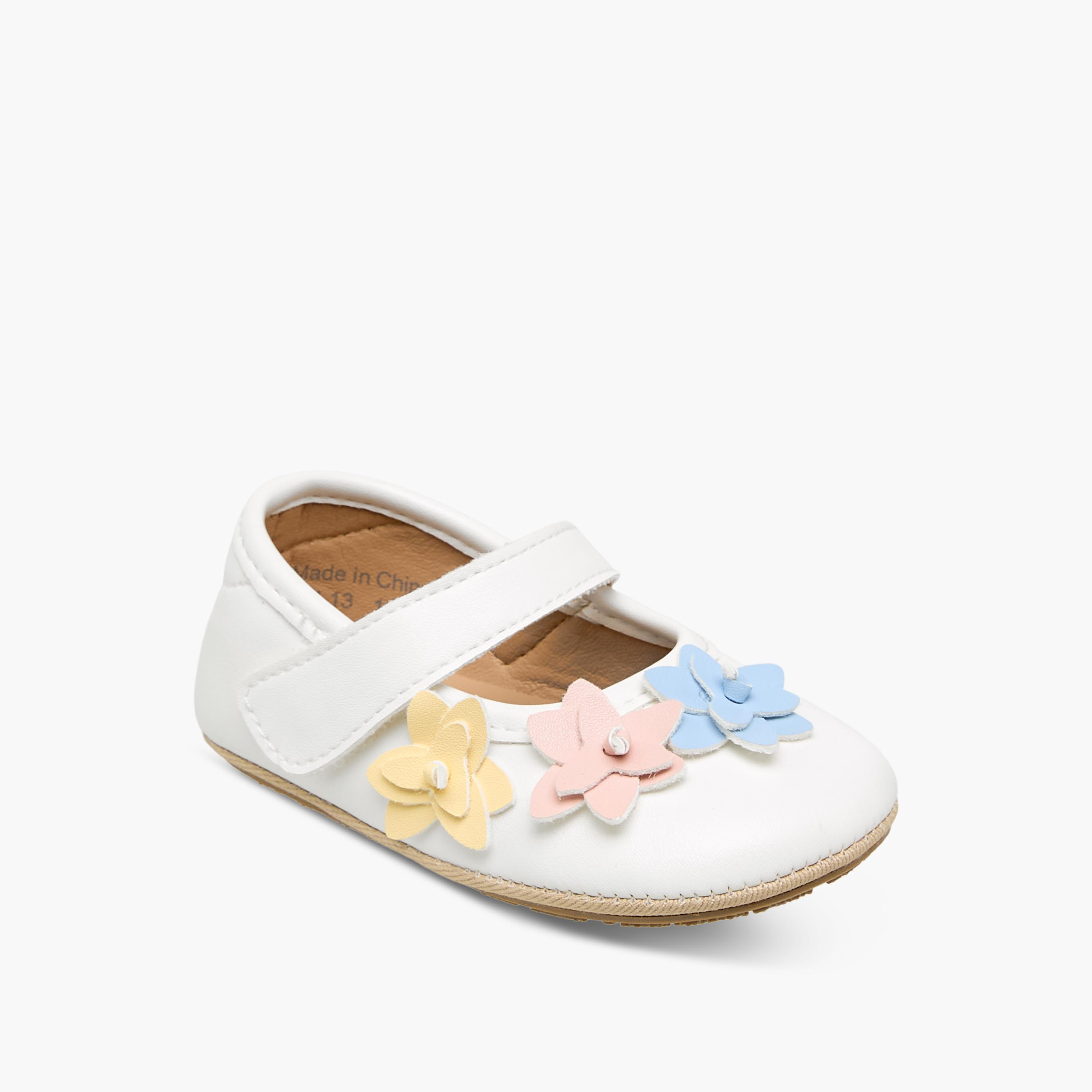 Barefeet Booties with Hook & Loop Closure-baby-girls-shoes-booties-image-2