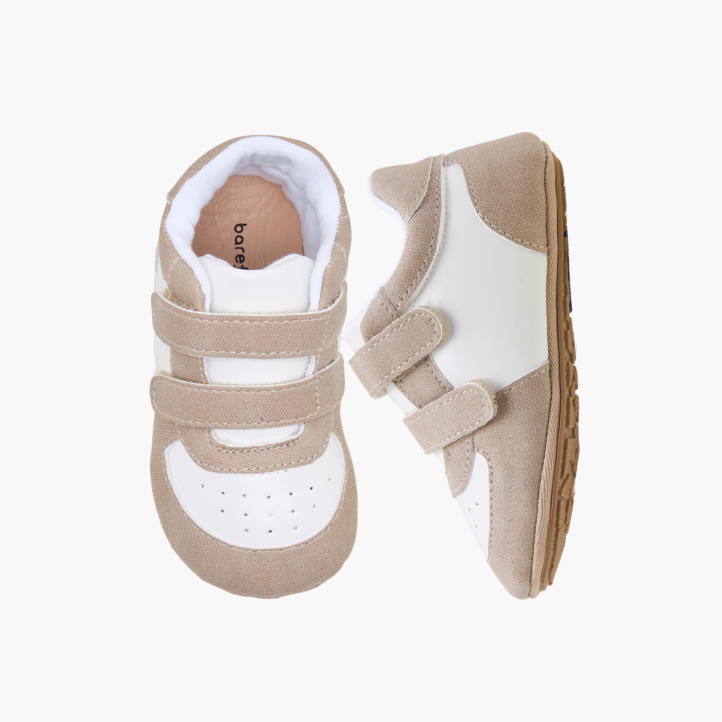 Barefeet Booties with Hook & Loop Closure-baby-boys-shoes-booties-image-1