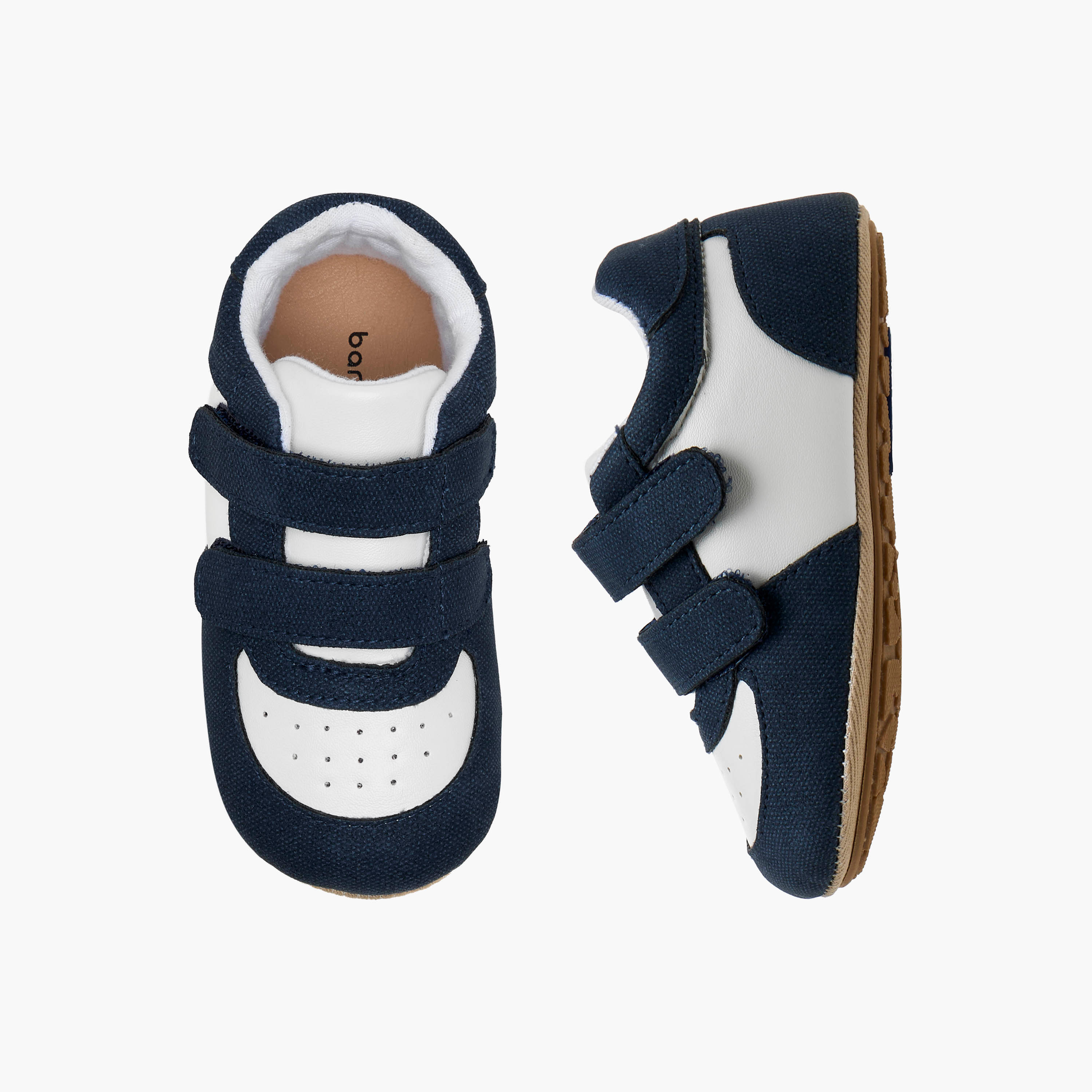 Barefeet Booties with Hook & Loop Closure-baby-boys-shoes-booties-image-1