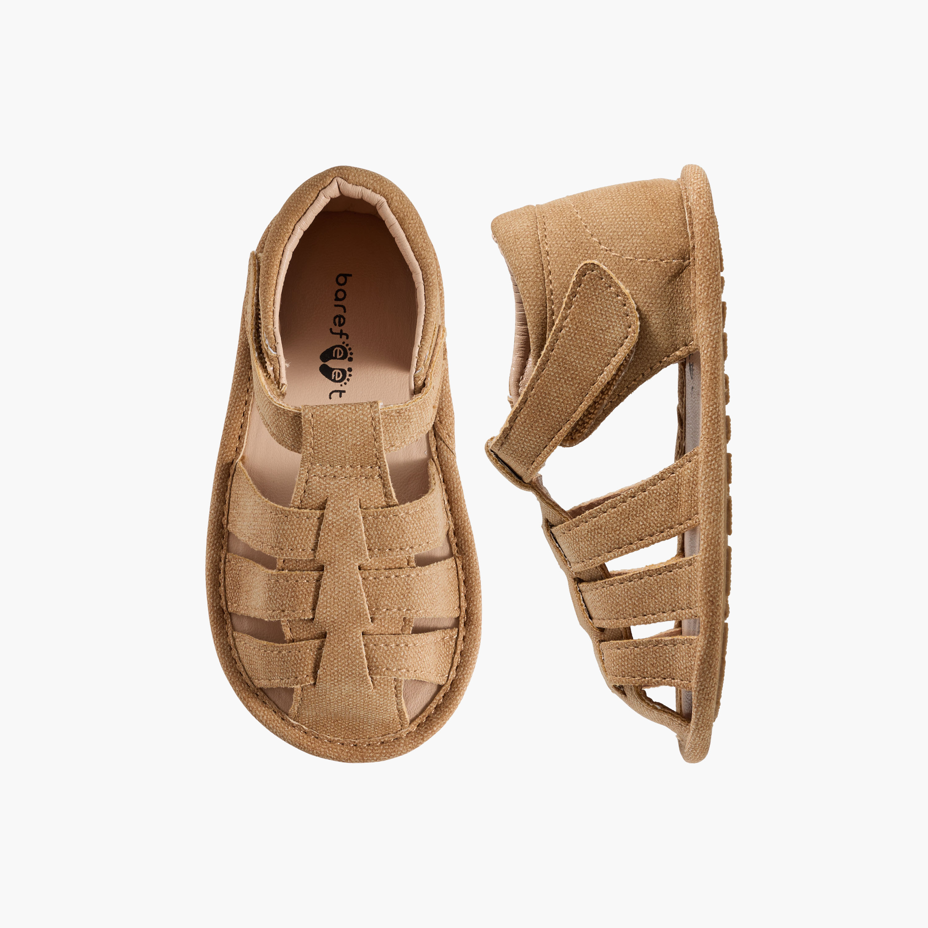 Barefeet Booties with Hook & Loop Closure-baby-boys-shoes-booties-image-1