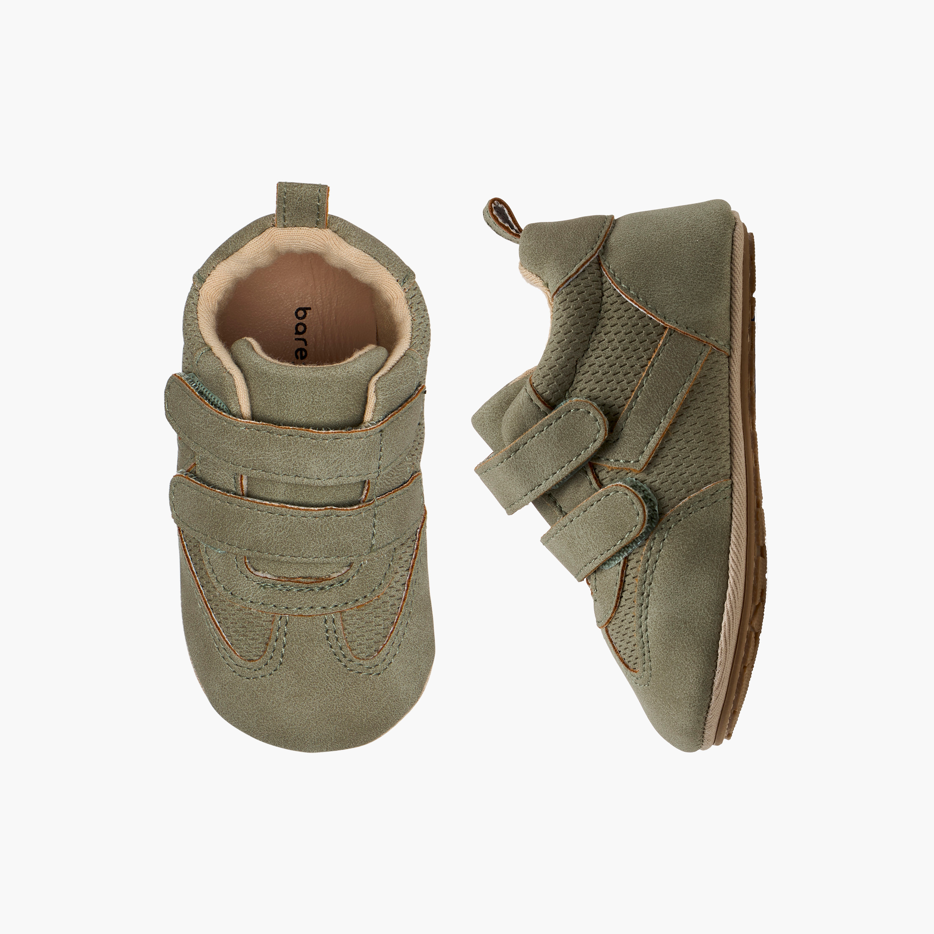 Barefeet Booties with Hook & Loop Closure-baby-boys-shoes-booties-image-1