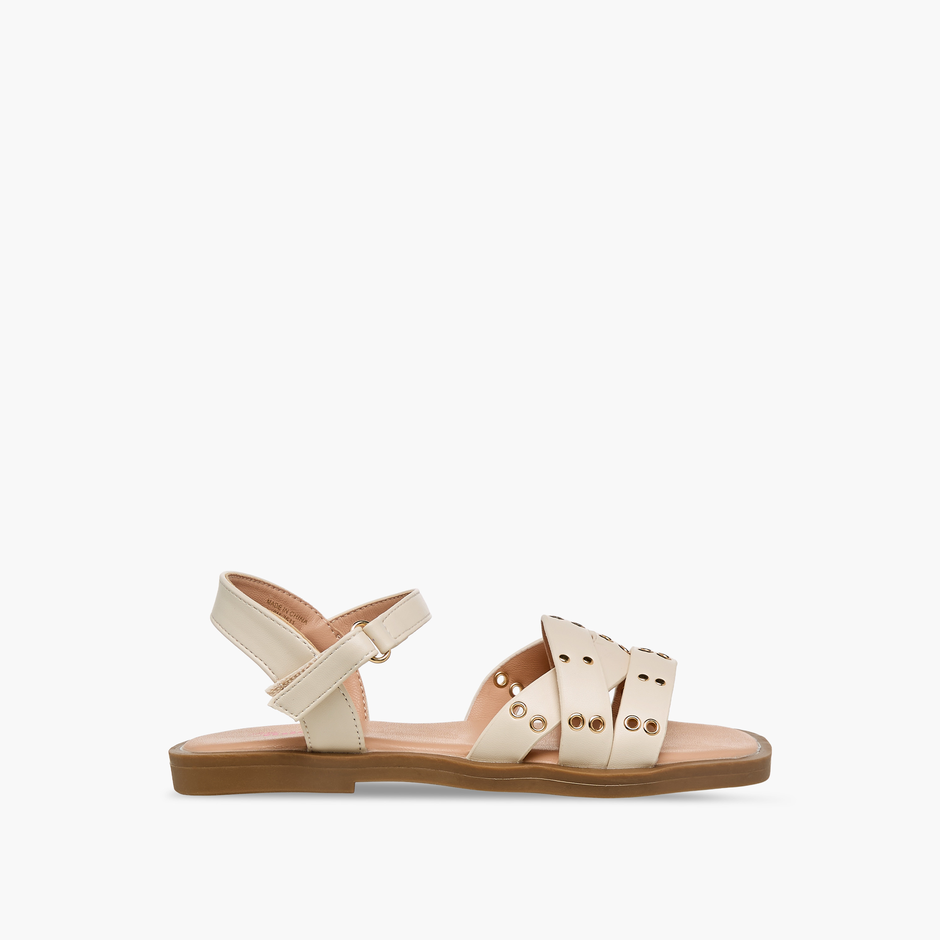 Little Missy Girls Hook and Loop Sandals-girls-shoes-sandals-image-2