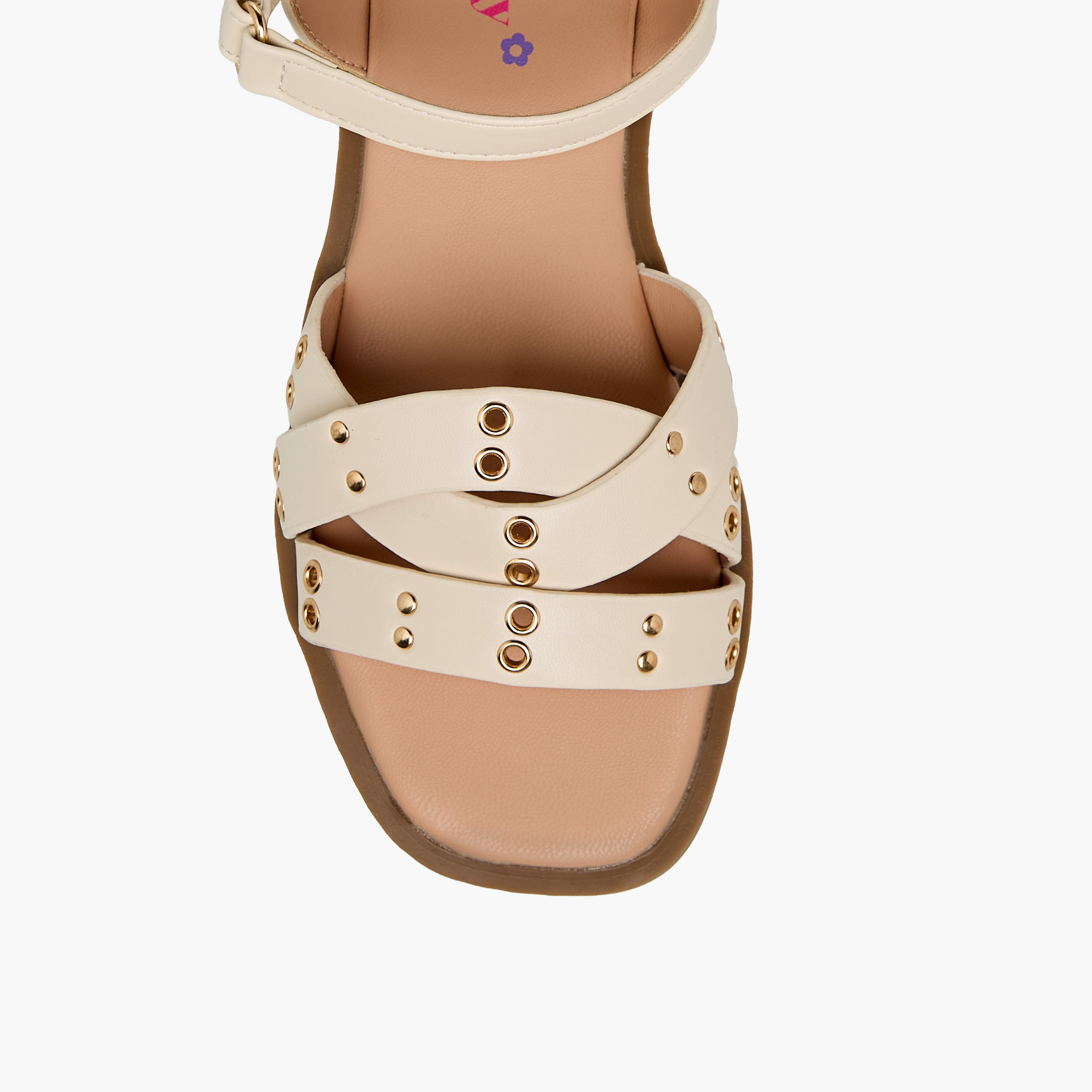 Little Missy Girls Hook and Loop Sandals-girls-shoes-sandals-image-3