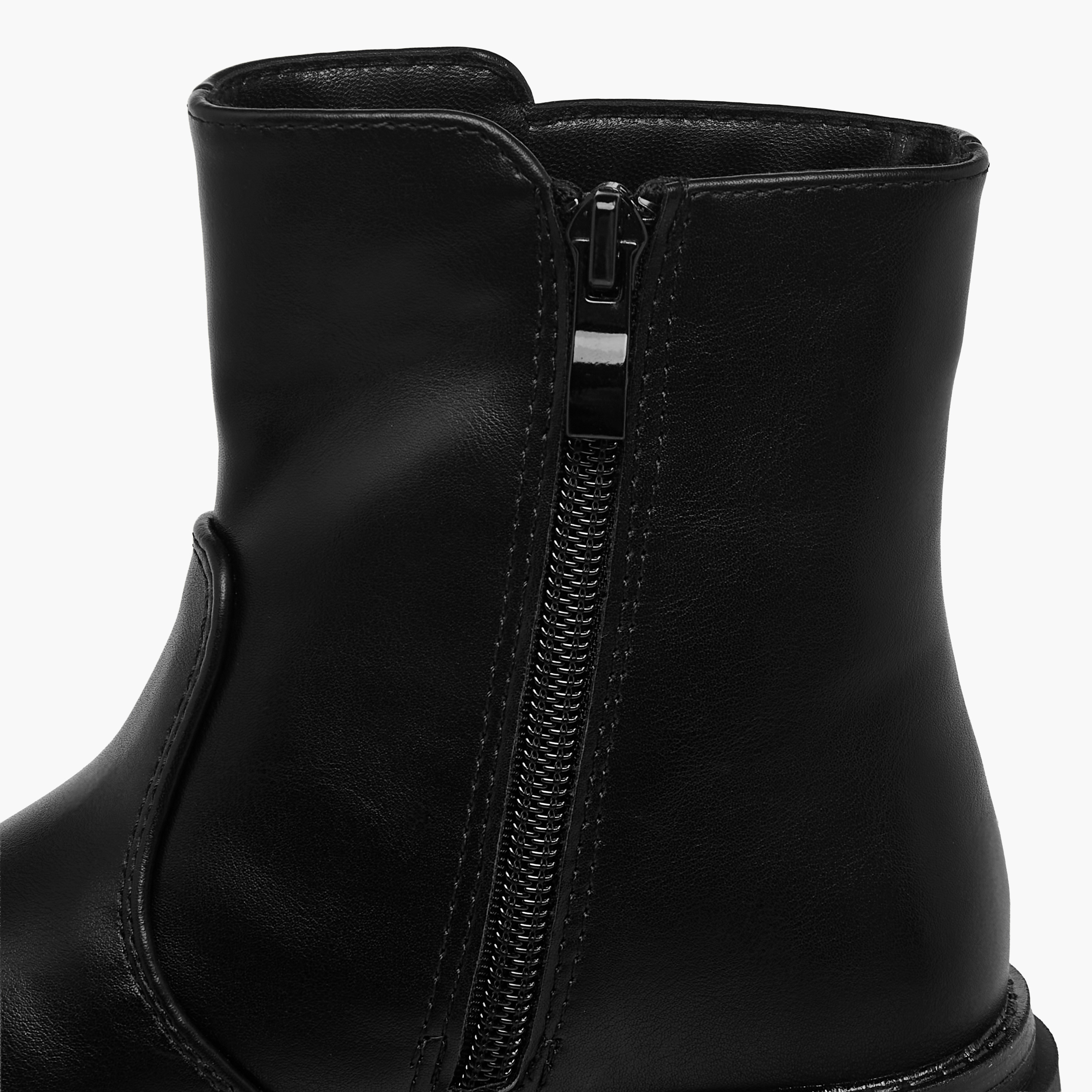 Celeste Girls Embellished High Cut Boots-girls-shoes-boots-image-5