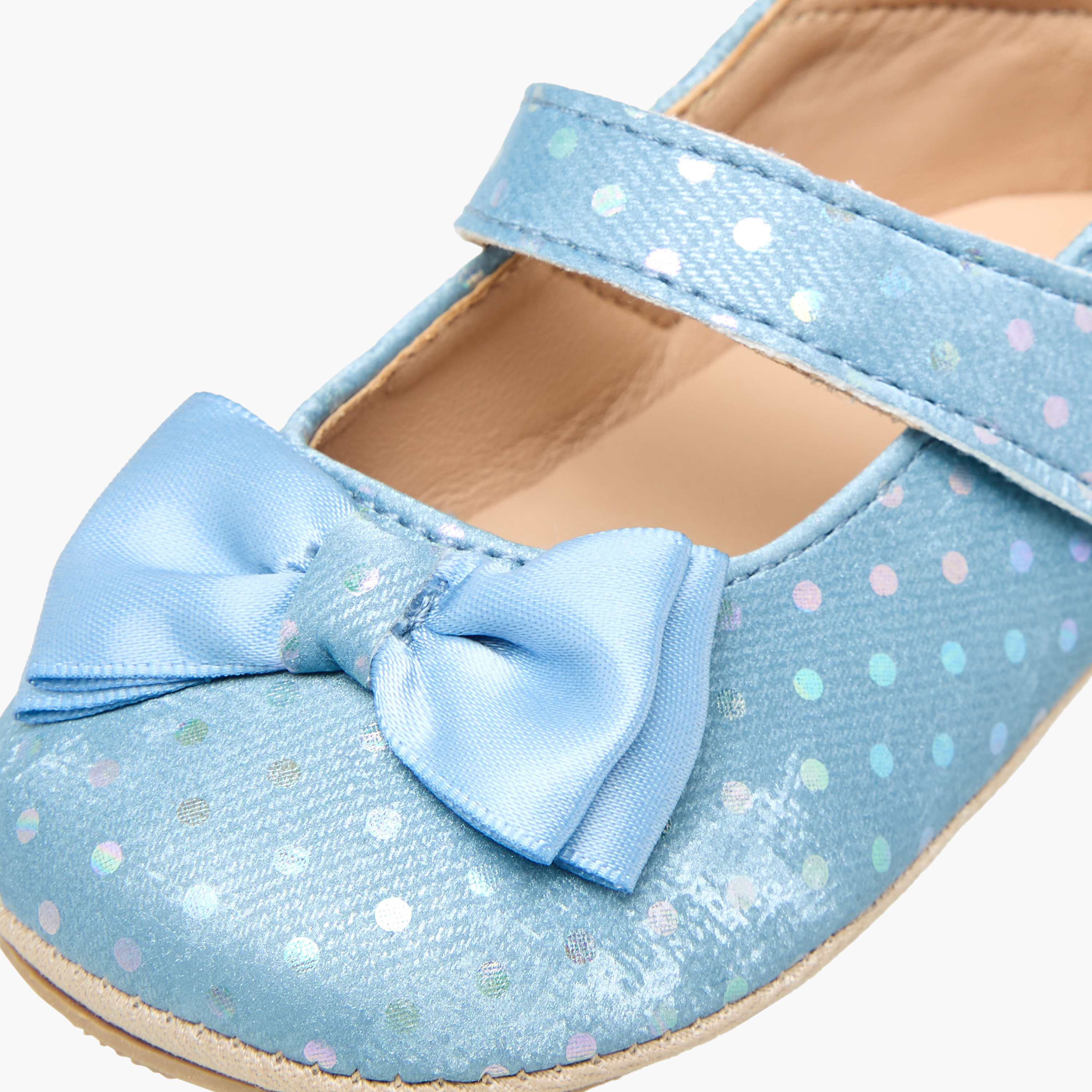Barefeet Booties with Hook & Loop Closure-baby-girls-shoes-booties-image-4