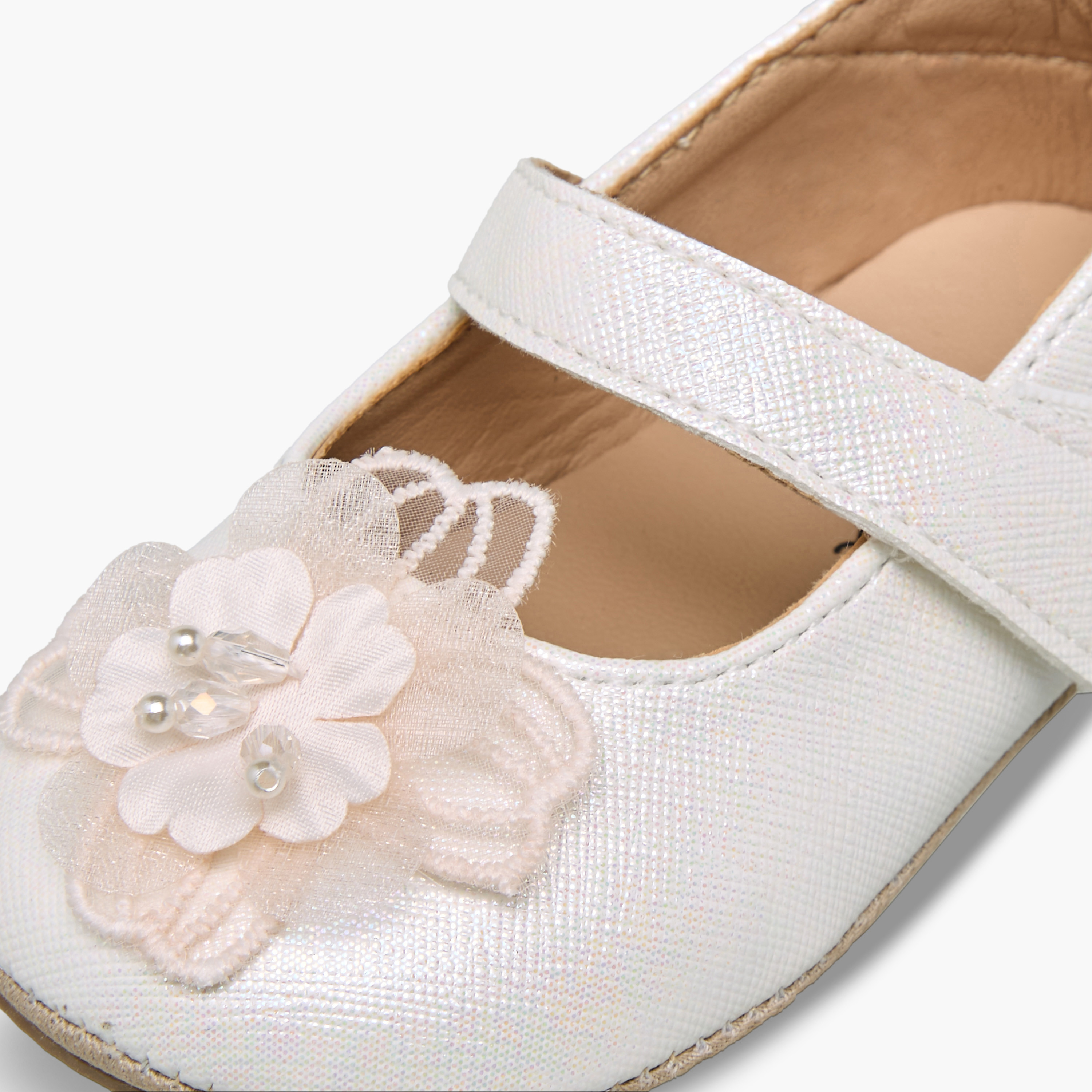 Barefeet Booties with Hook & Loop Closure-baby-girls-shoes-booties-image-4