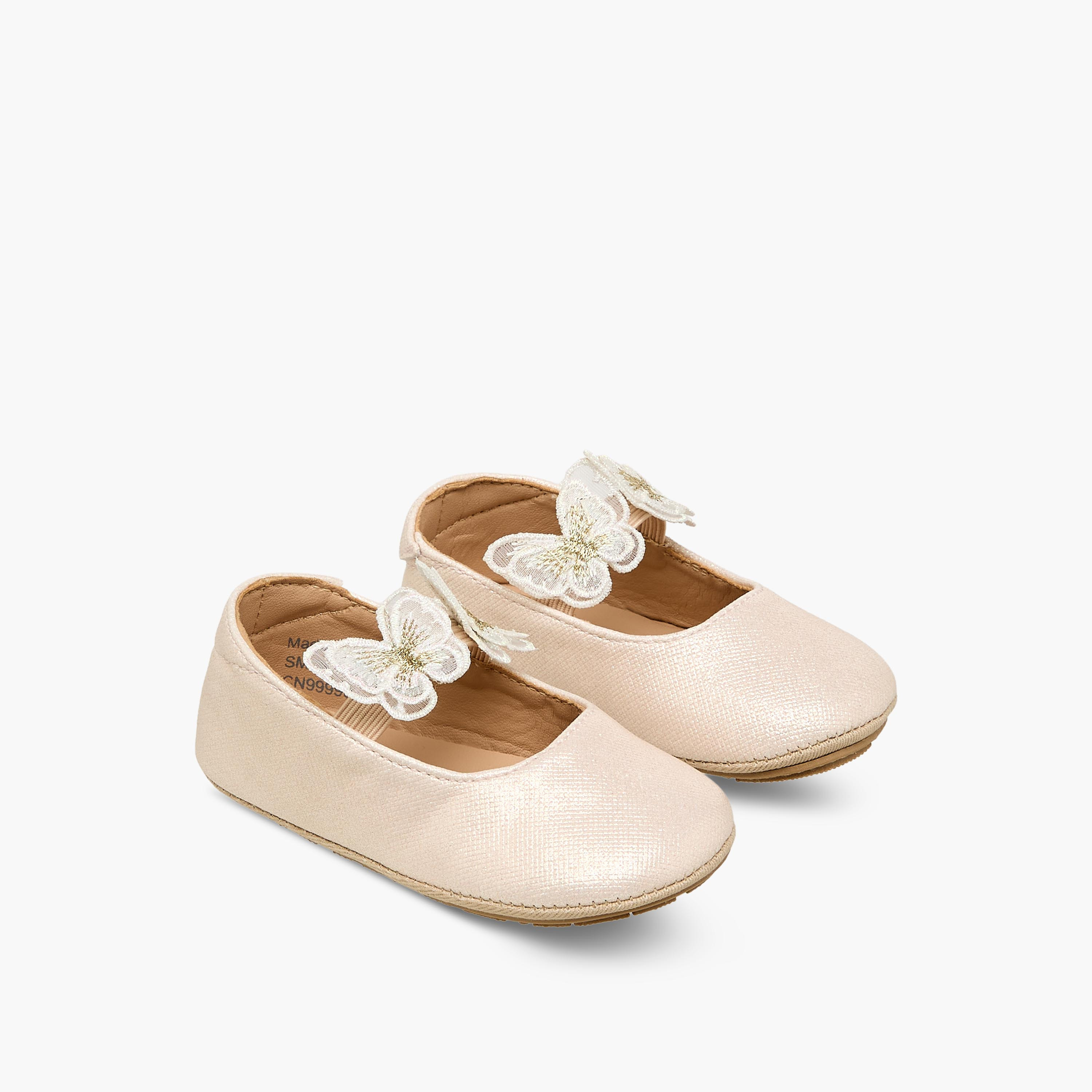 Barefeet Booties with Elastic Strap-baby-girls-shoes-booties-image-1