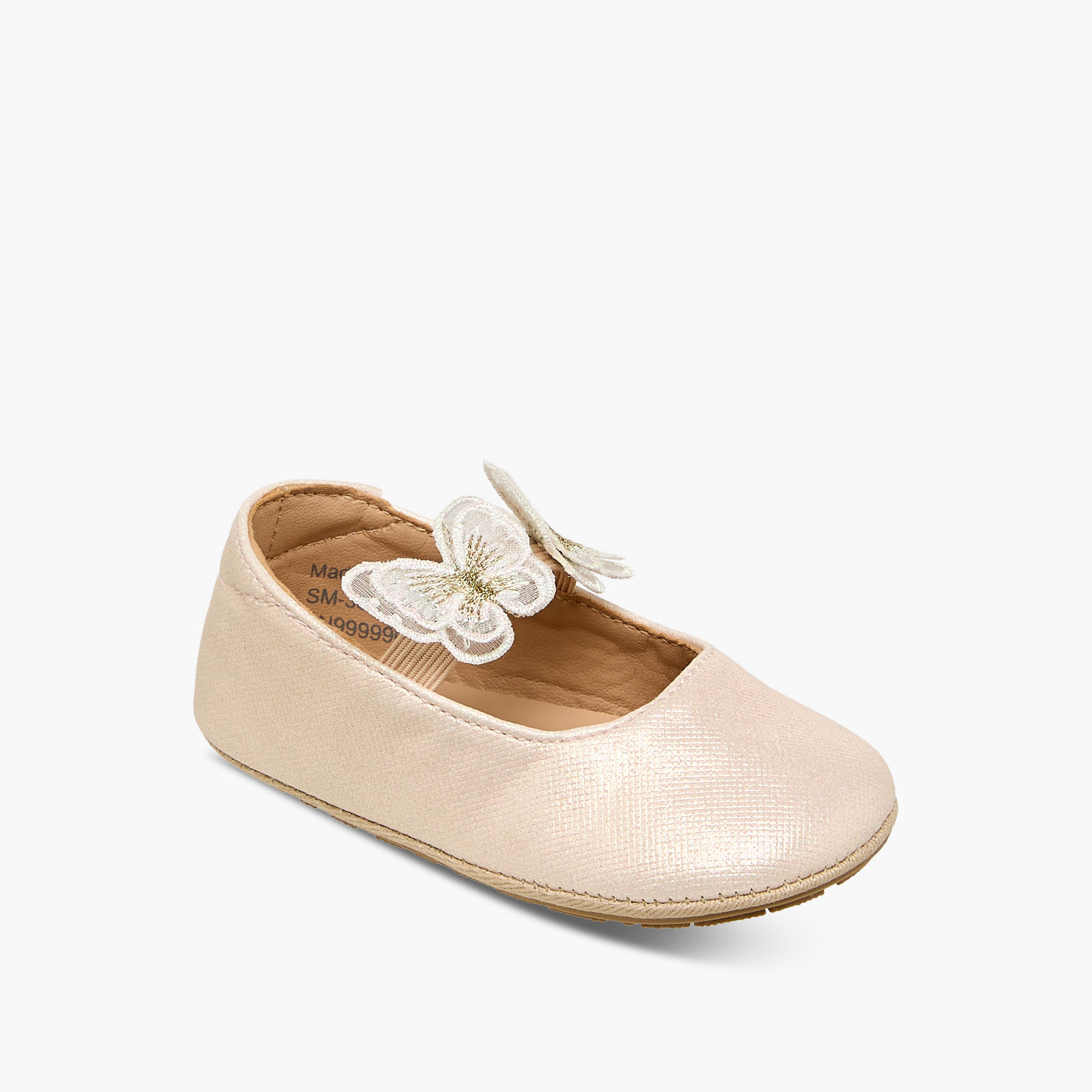 Barefeet Booties with Elastic Strap-baby-girls-shoes-booties-image-2