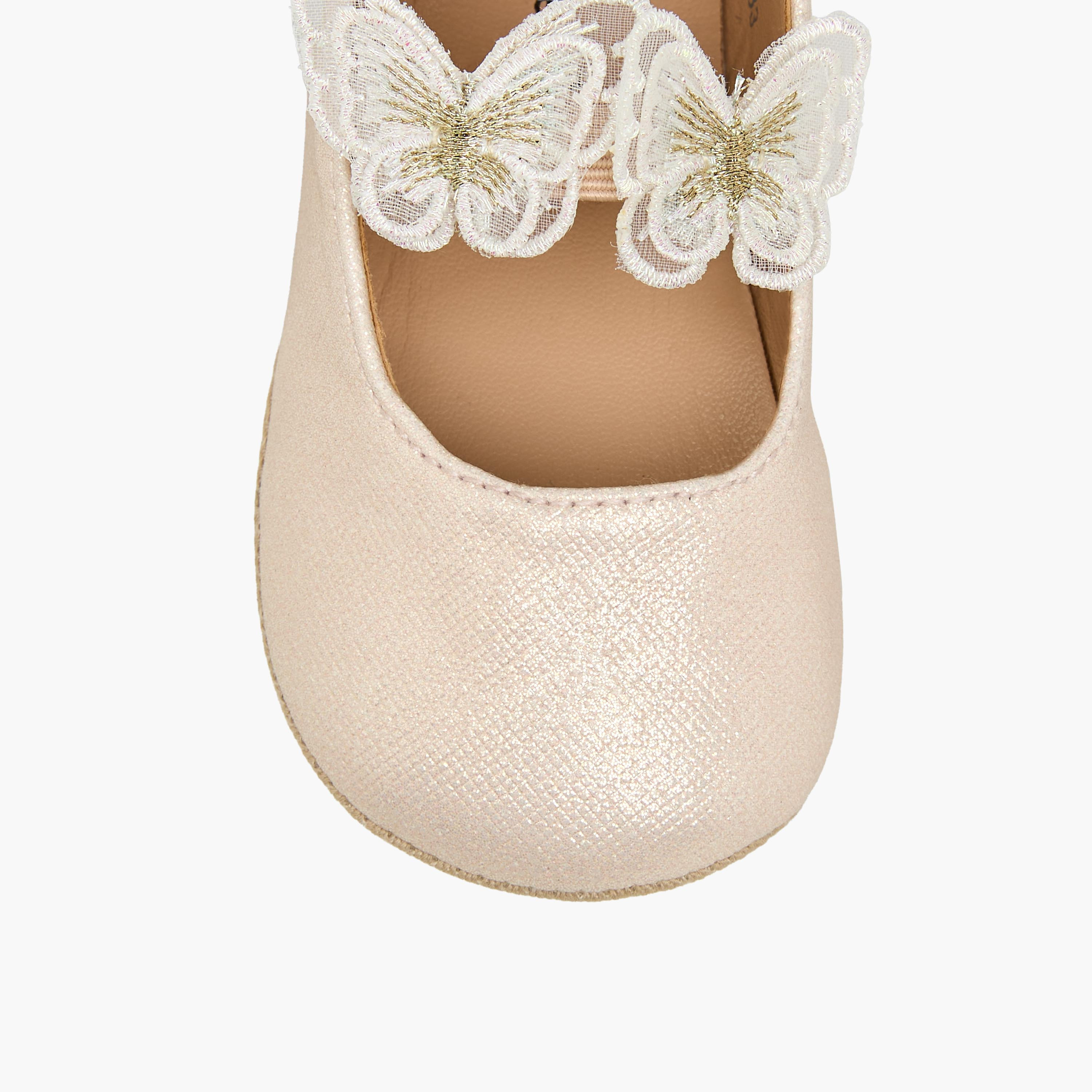 Barefeet Booties with Elastic Strap-baby-girls-shoes-booties-image-4