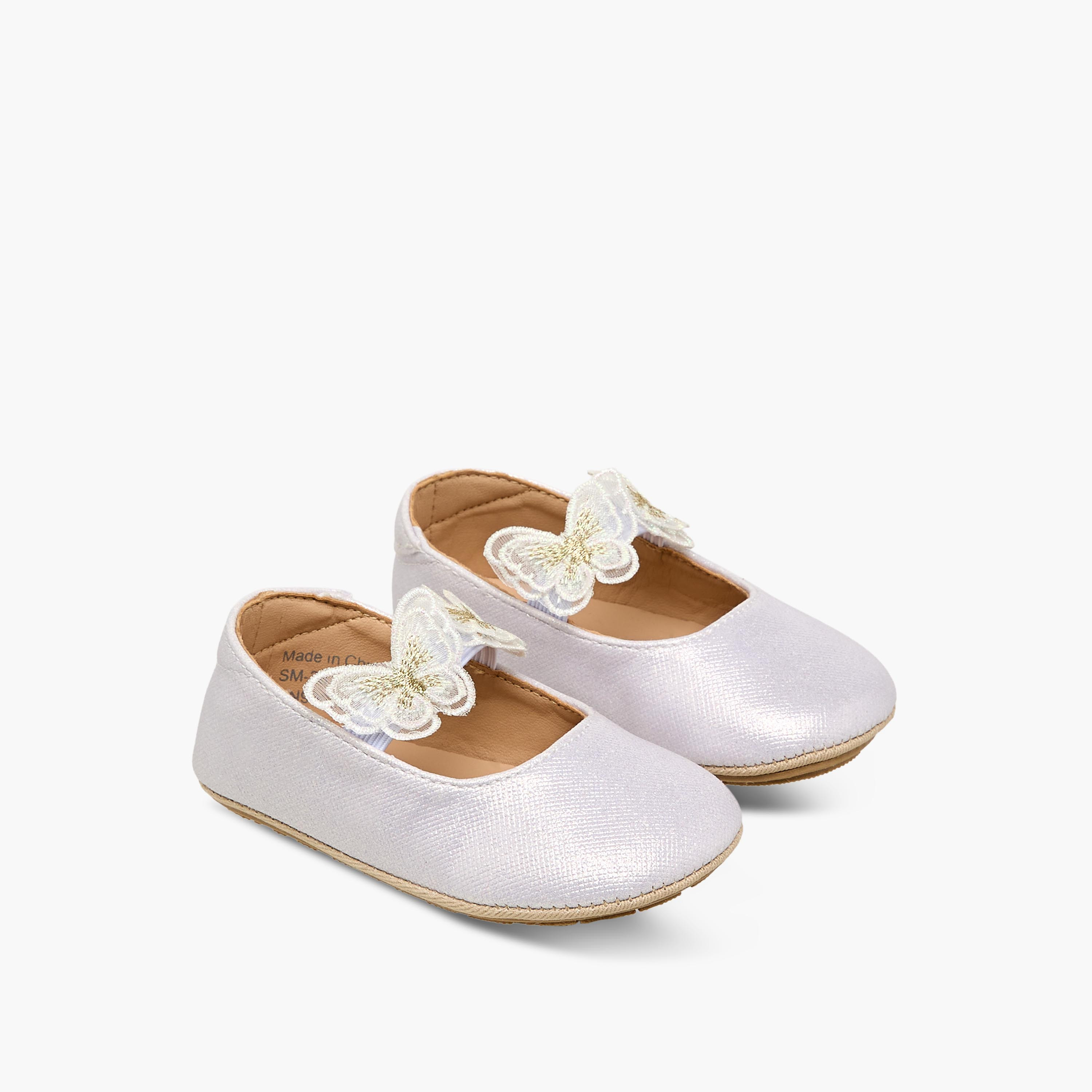 Barefeet Booties with Elastic Strap-baby-girls-shoes-booties-image-1