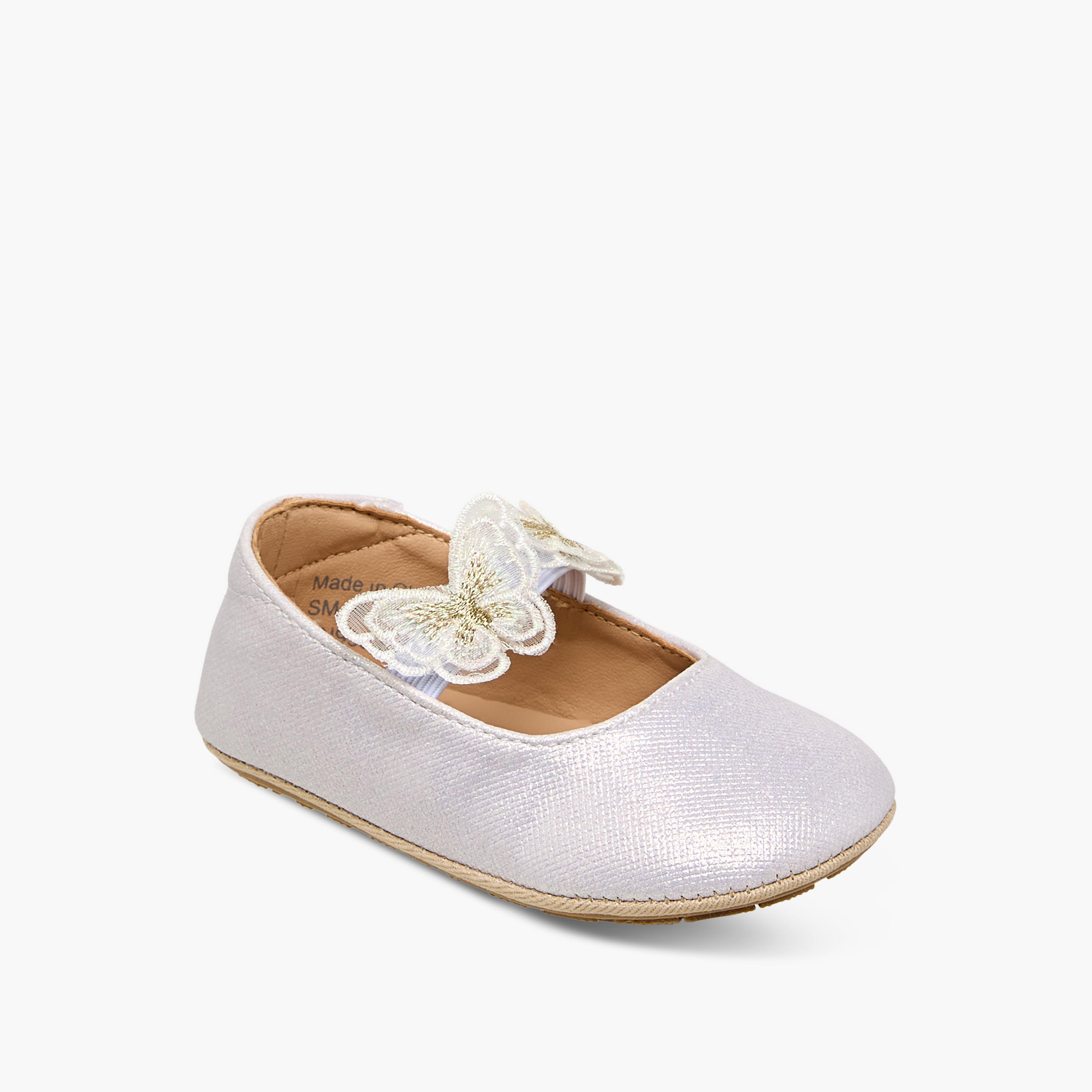 Barefeet Booties with Elastic Strap-baby-girls-shoes-booties-image-2
