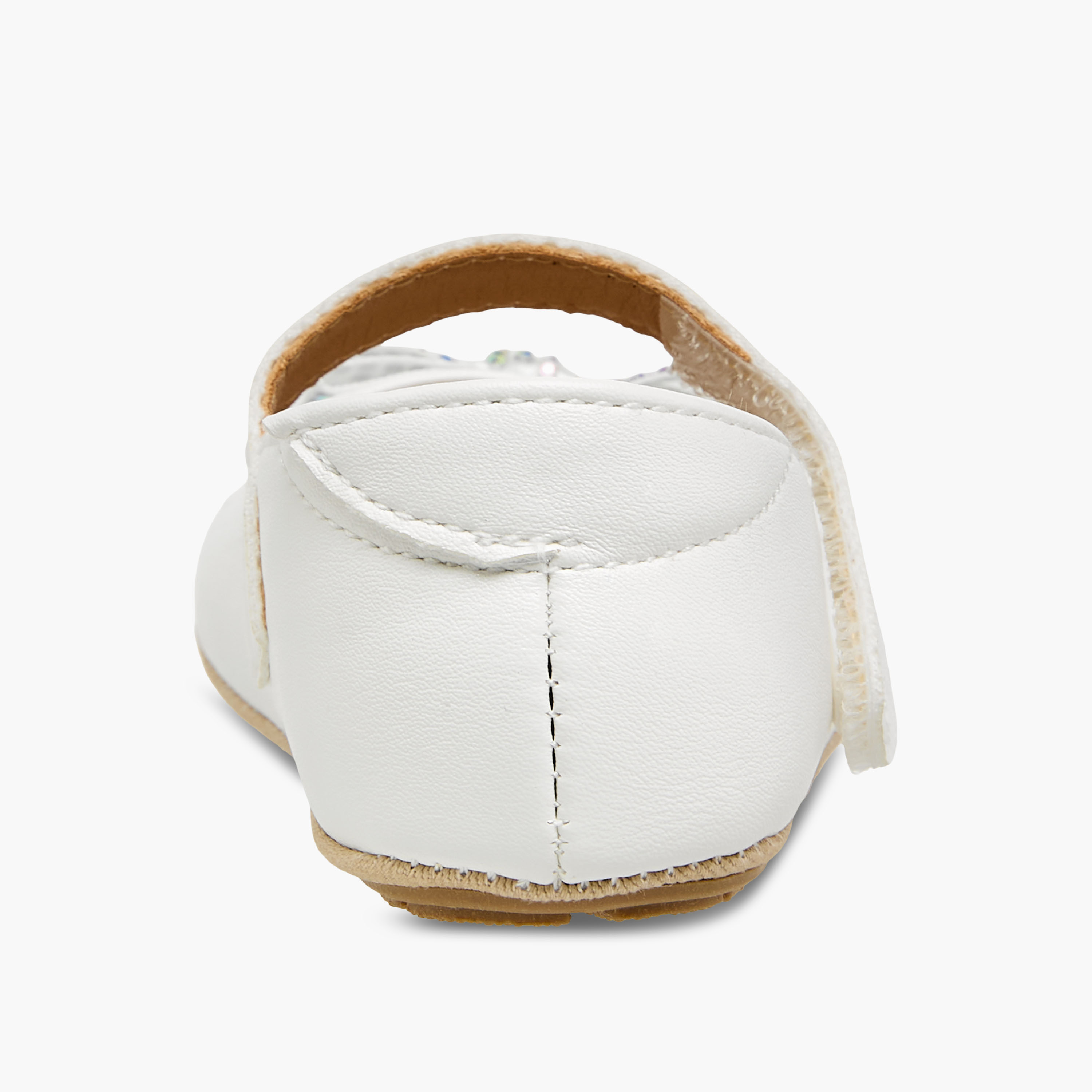 حذاء خفيف مزين بشريط إغلاق لاصق من بيرفيت-baby-girls-shoes-booties-image-2