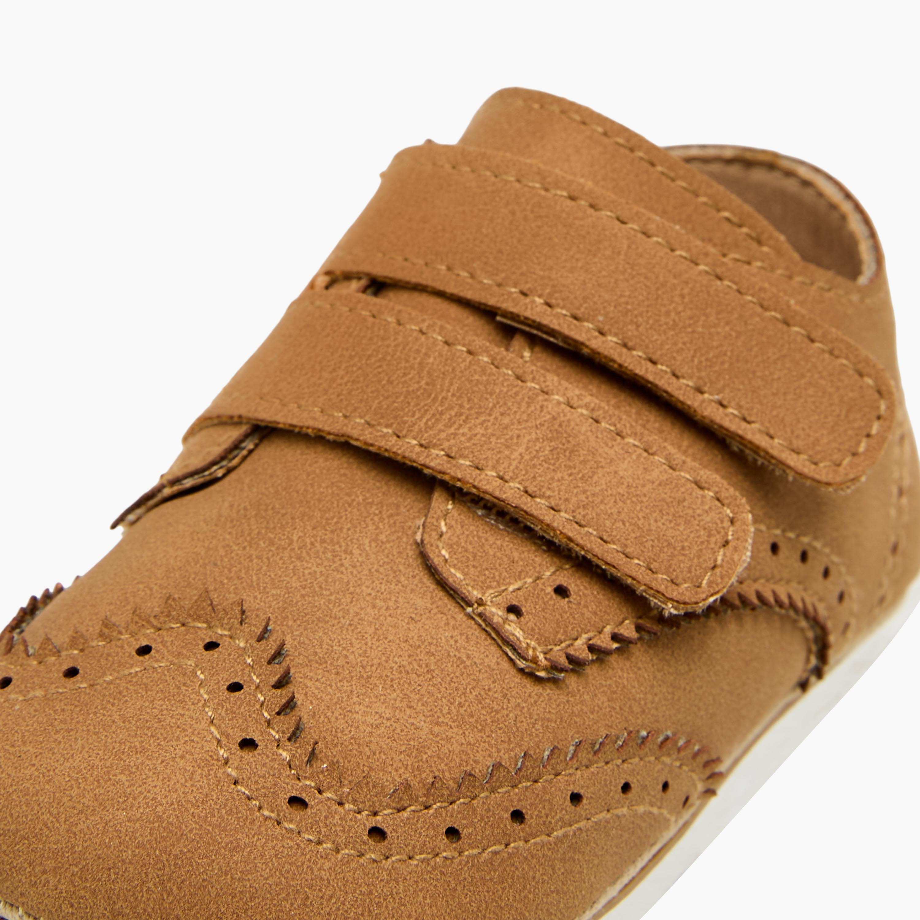 بوت بشريط إغلاق لاصق من بيرفيت-baby-boys-shoes-booties-image-2