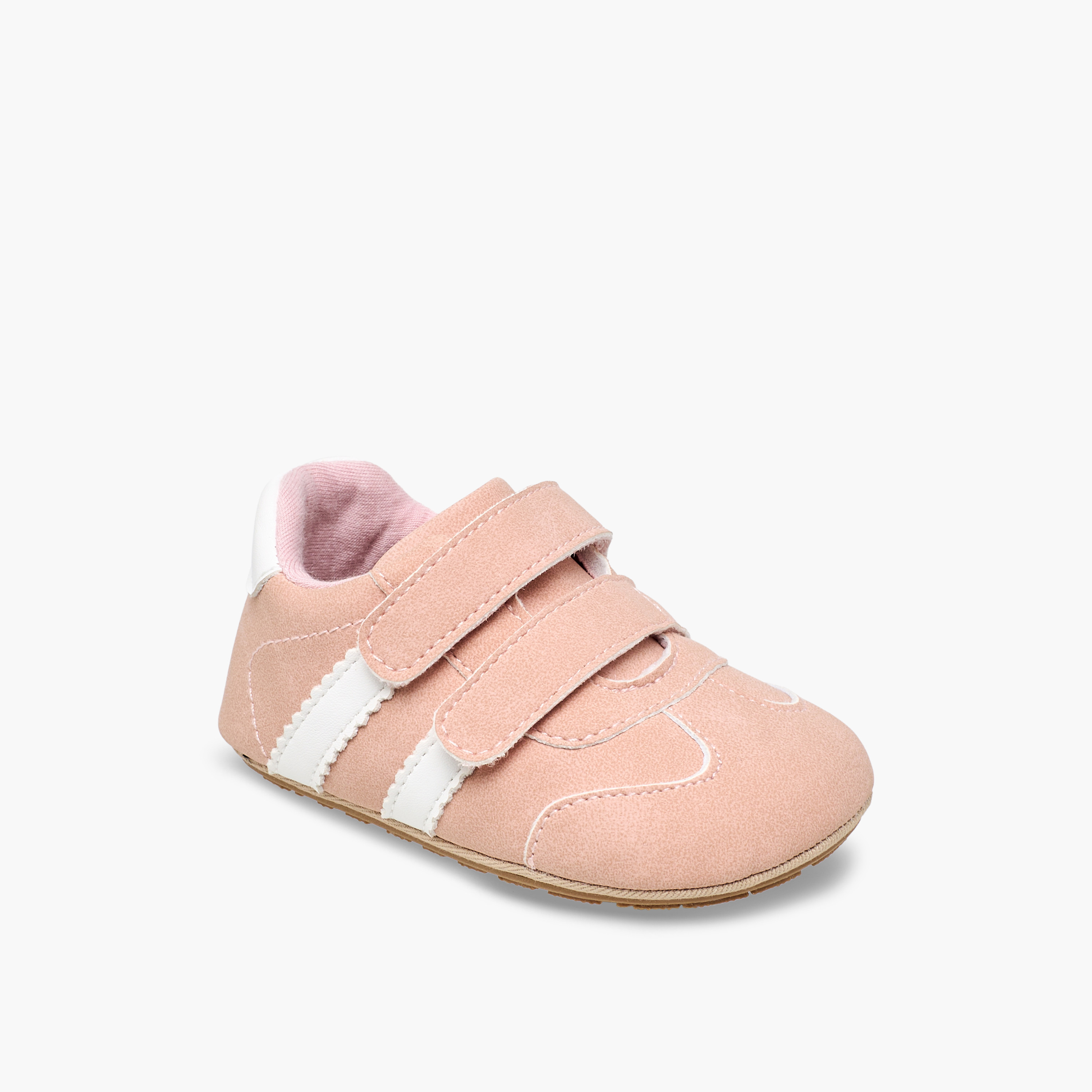 Barefeet Booties with Hook & Loop Closure-baby-girls-shoes-booties-image-2