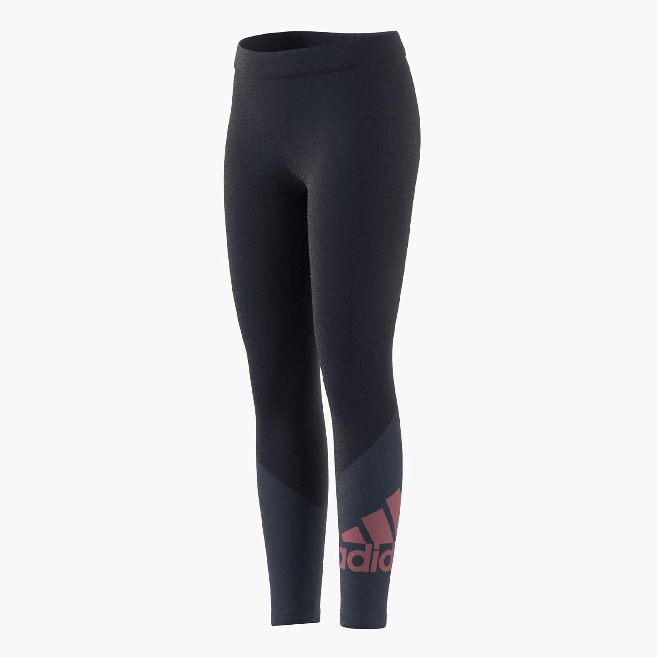 بنطلون ليقنز بخصر مطاطي وطبعات من أديداس-girls-clothing-sportswear-bottoms-image-7