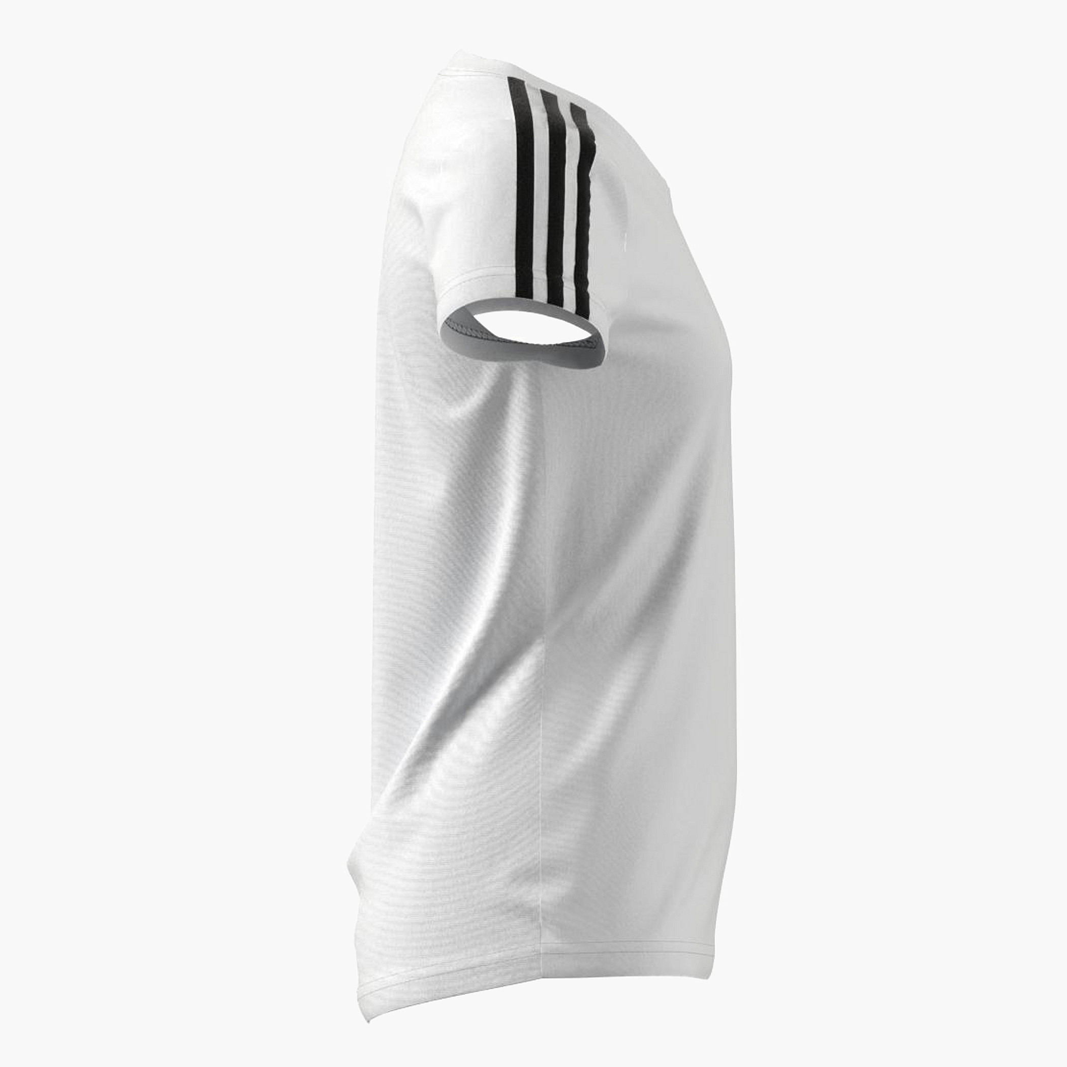adidas Round Neck T-shirt with Short Sleeves-girls-clothing-tshirts-image-3